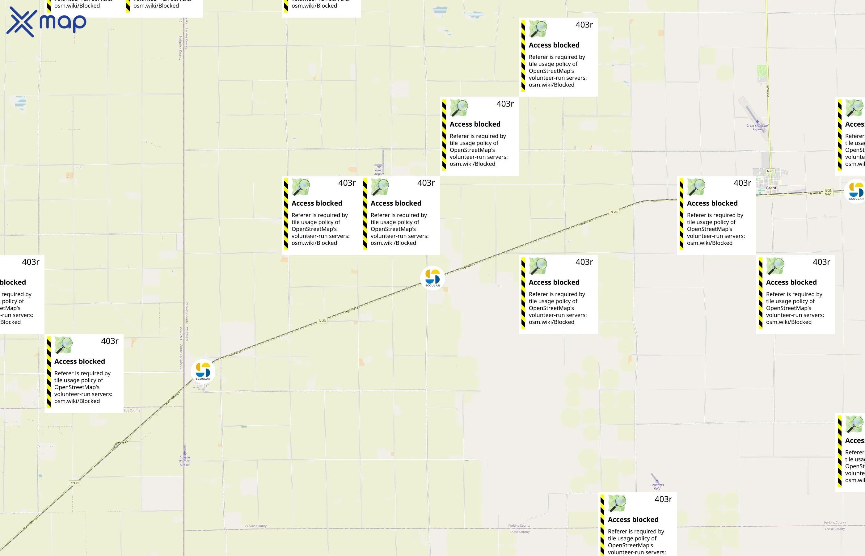 Scoular area coverage