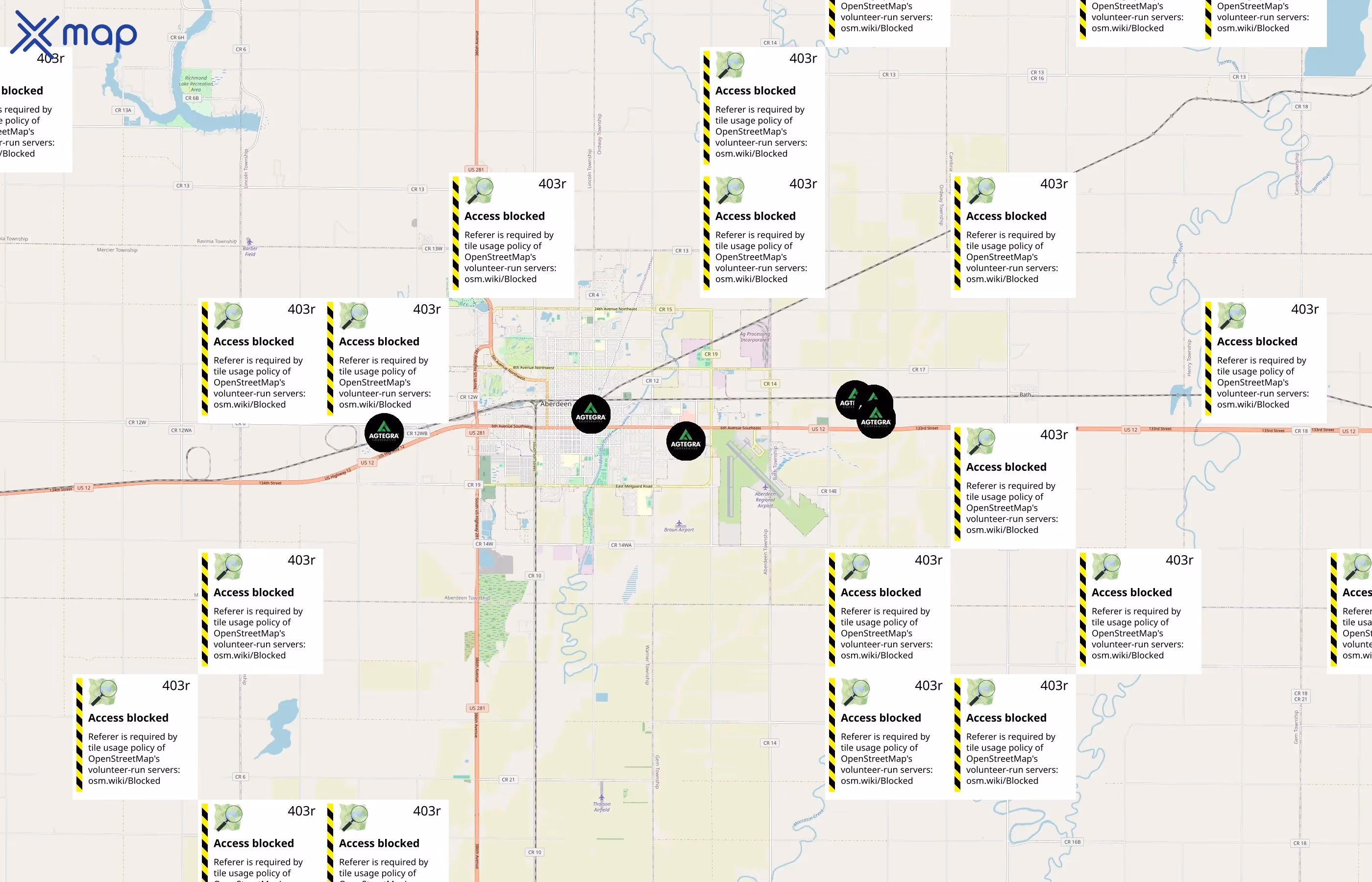 Agtegra Cooperative area coverage