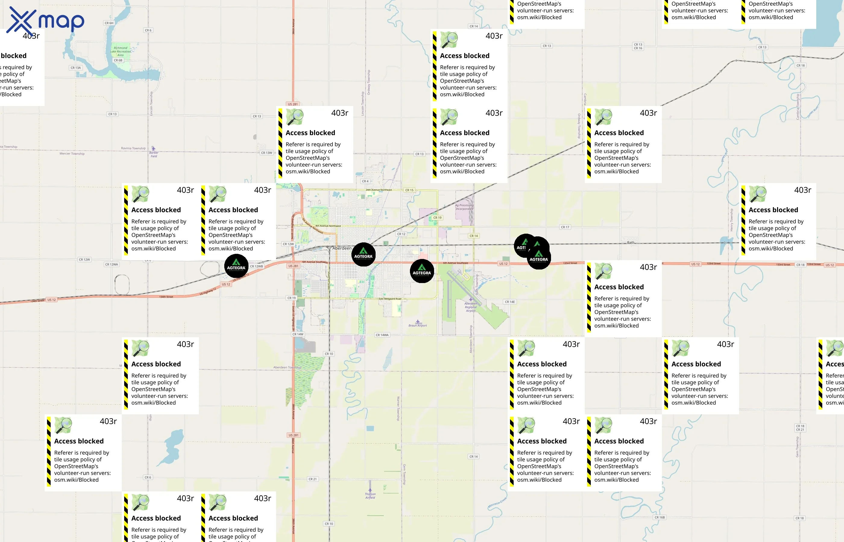 Agtegra Cooperative area coverage