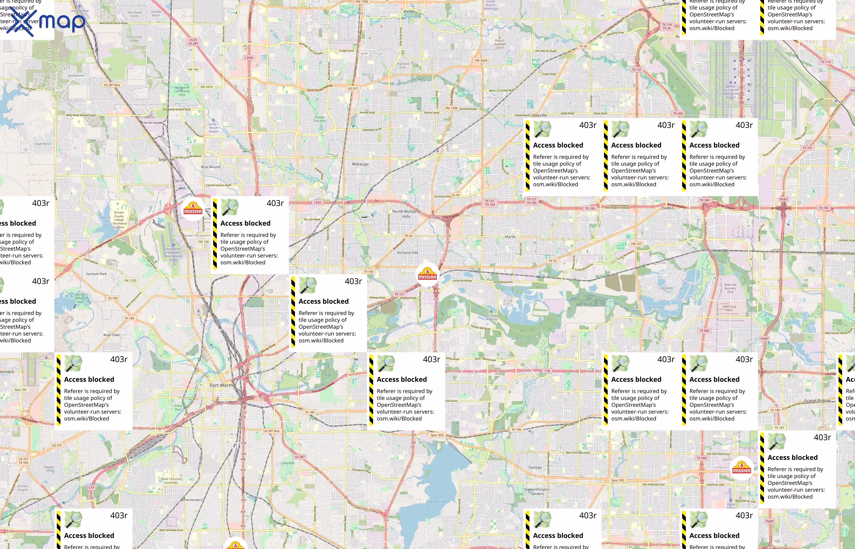 Mission Foods area coverage