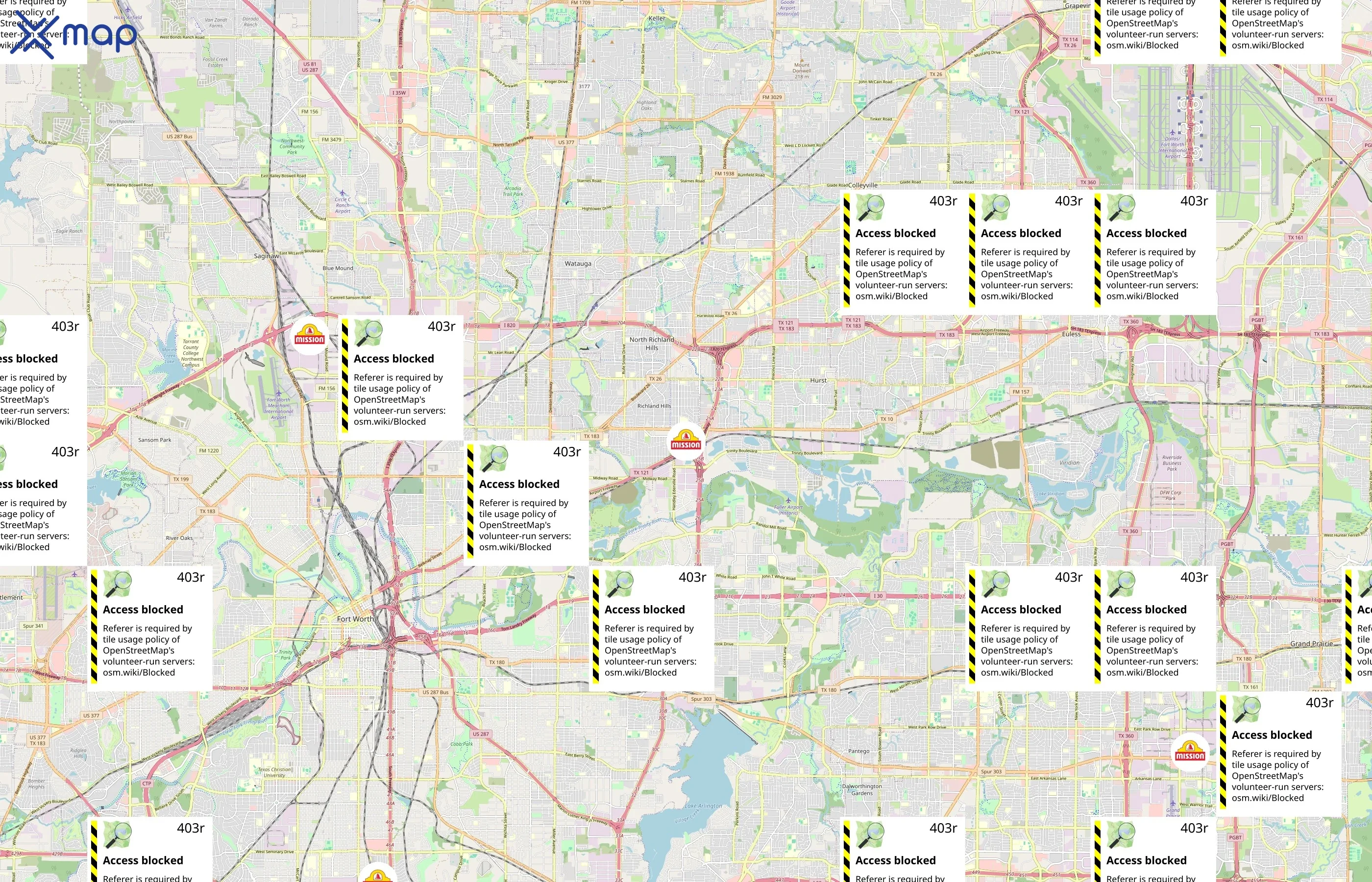 Mission Foods area coverage