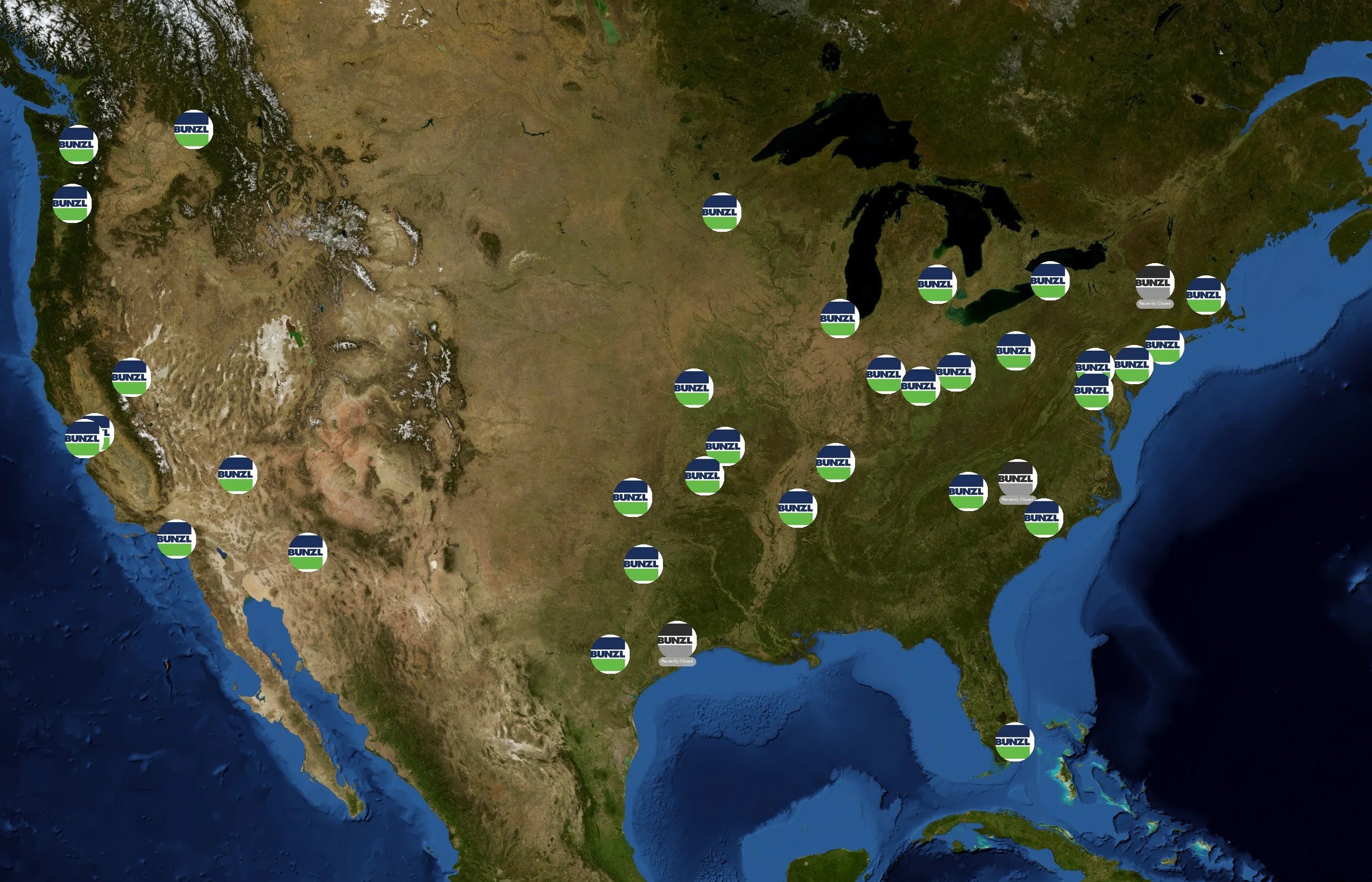 Bunzl state distribution