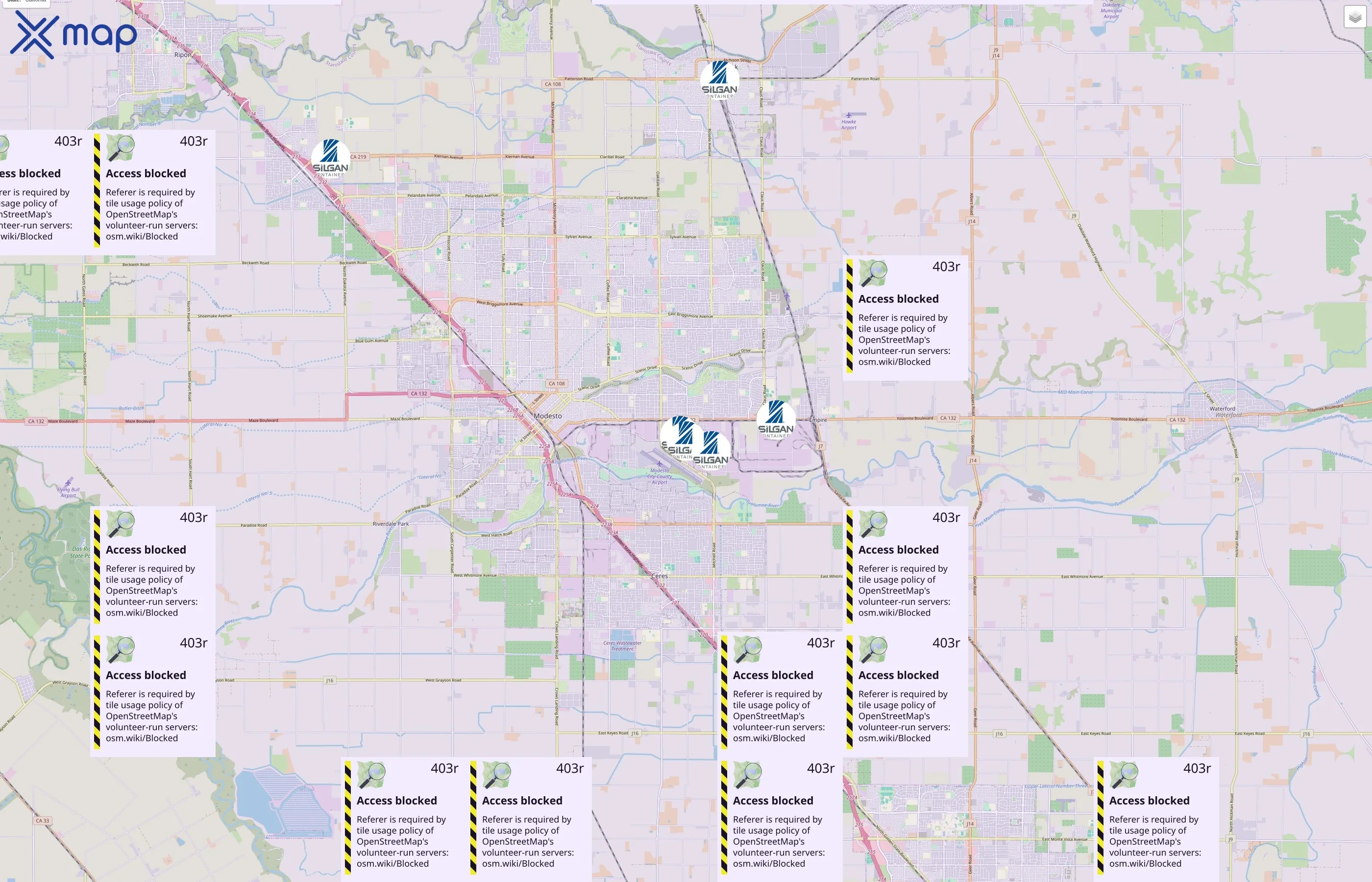 Silgan Containers traffic data