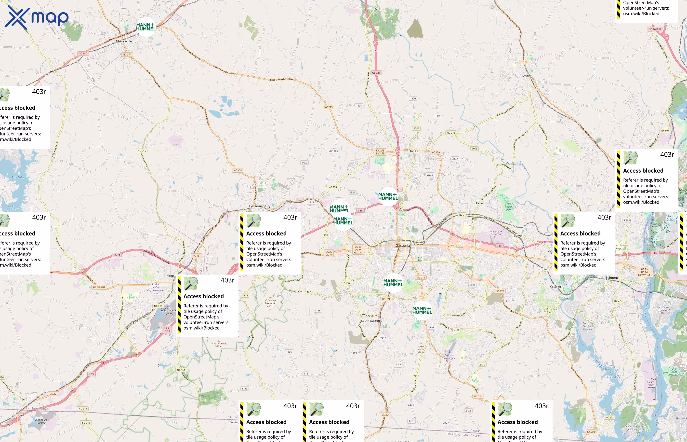 MANN+HUMMEL area coverage