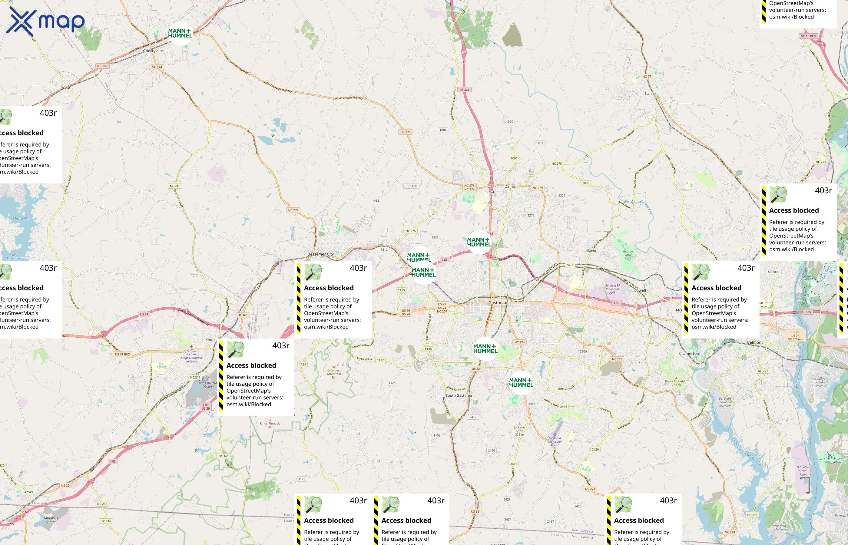 MANN+HUMMEL area coverage