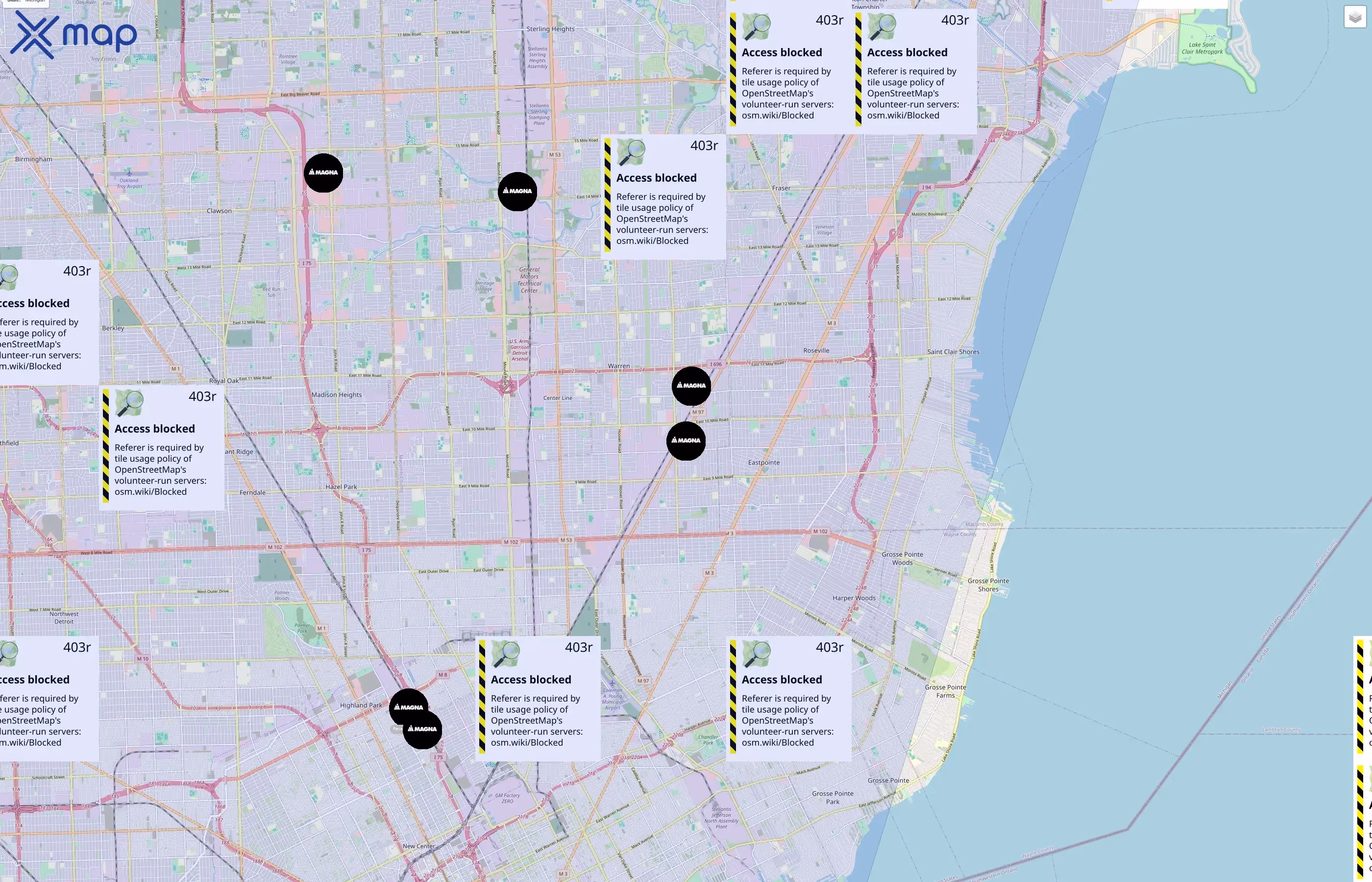 Magna International traffic data