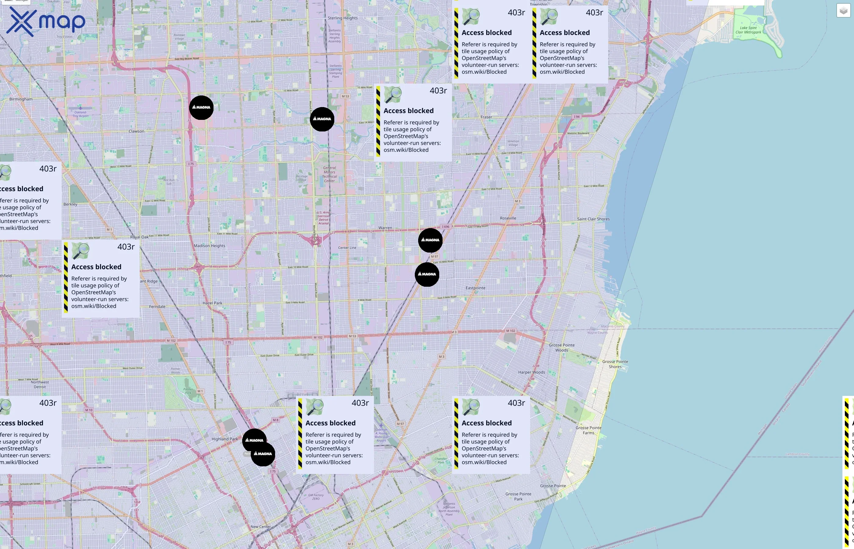 Magna International traffic data