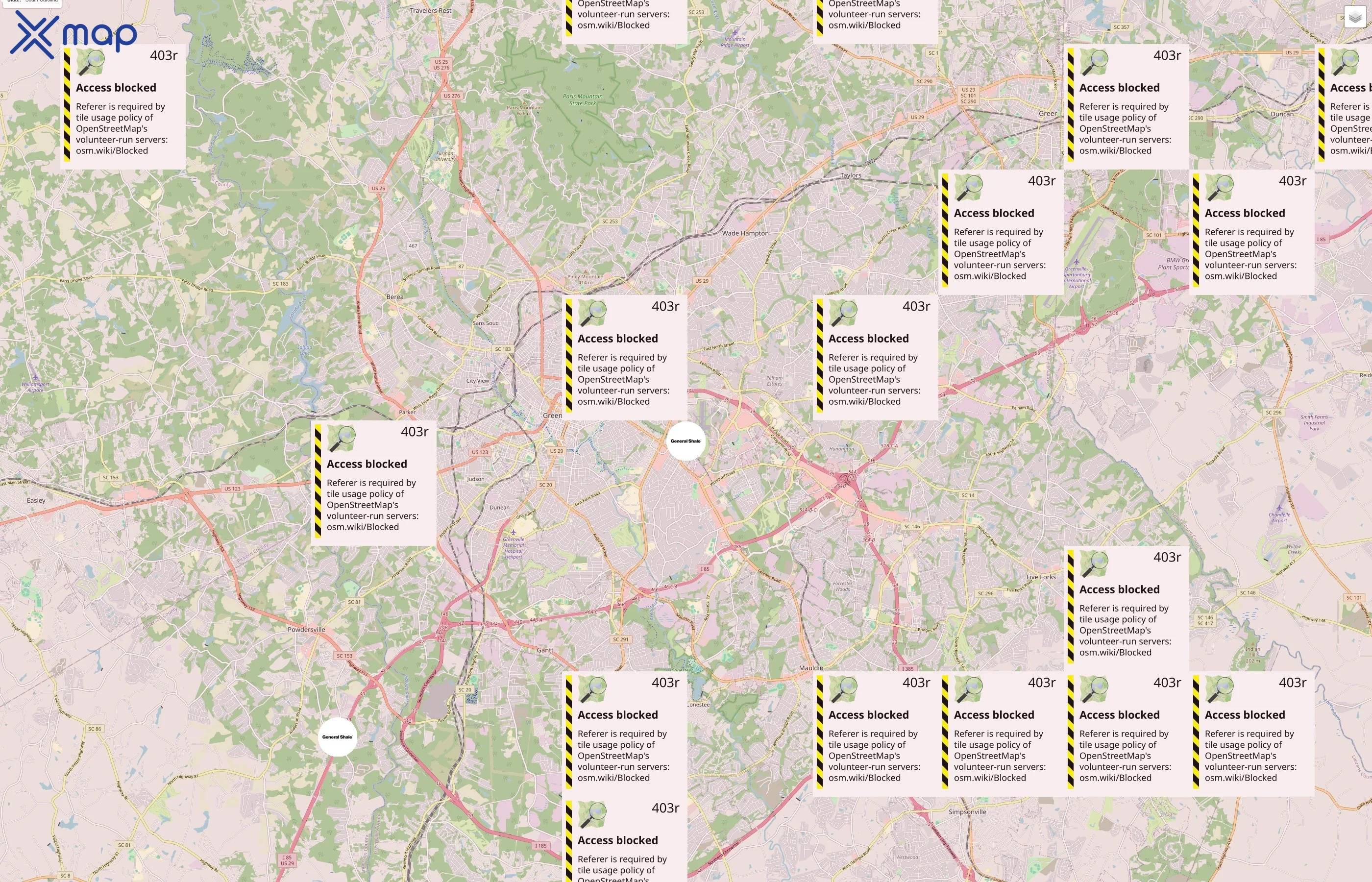 General Shale traffic data