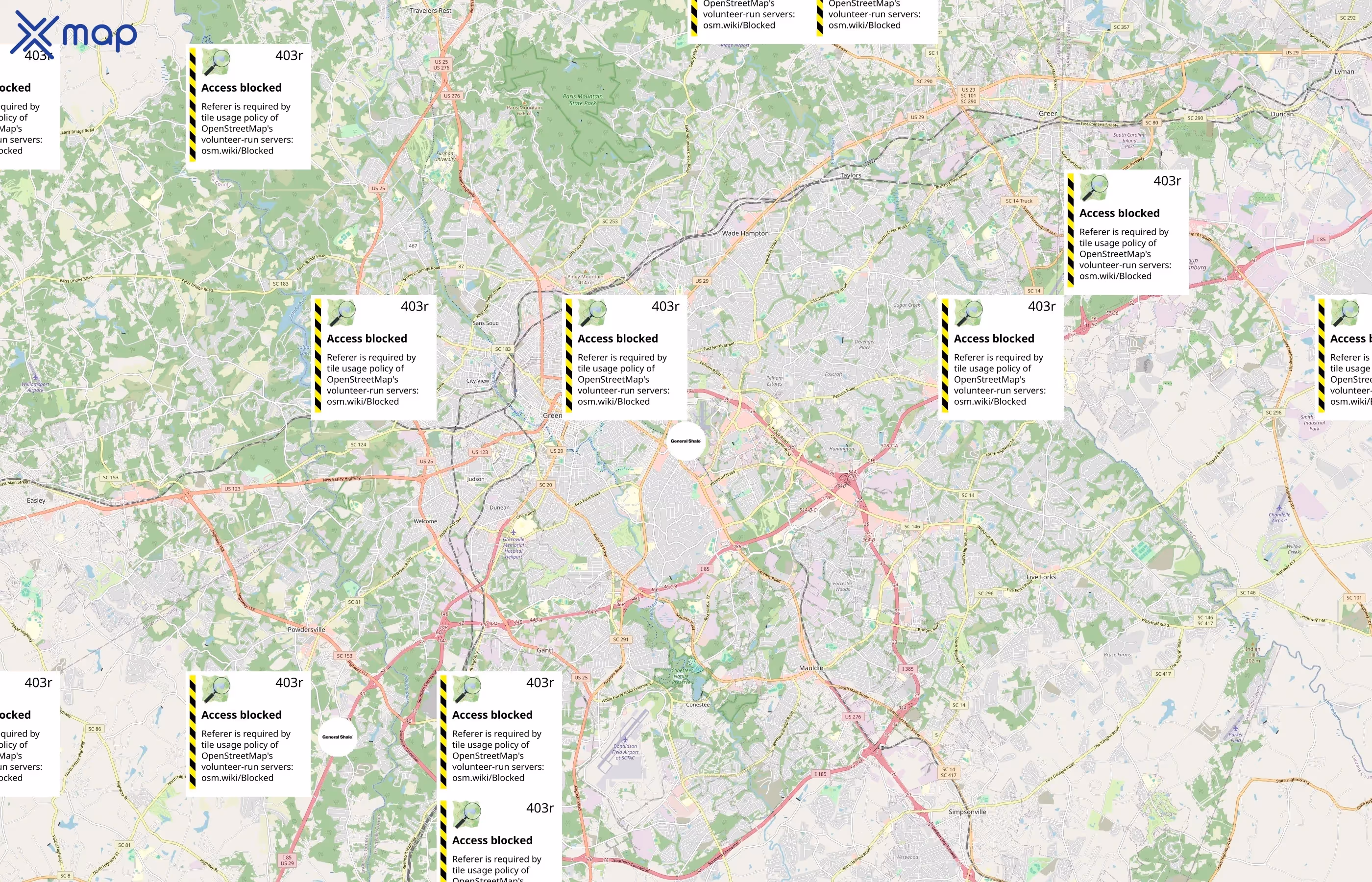 General Shale area coverage