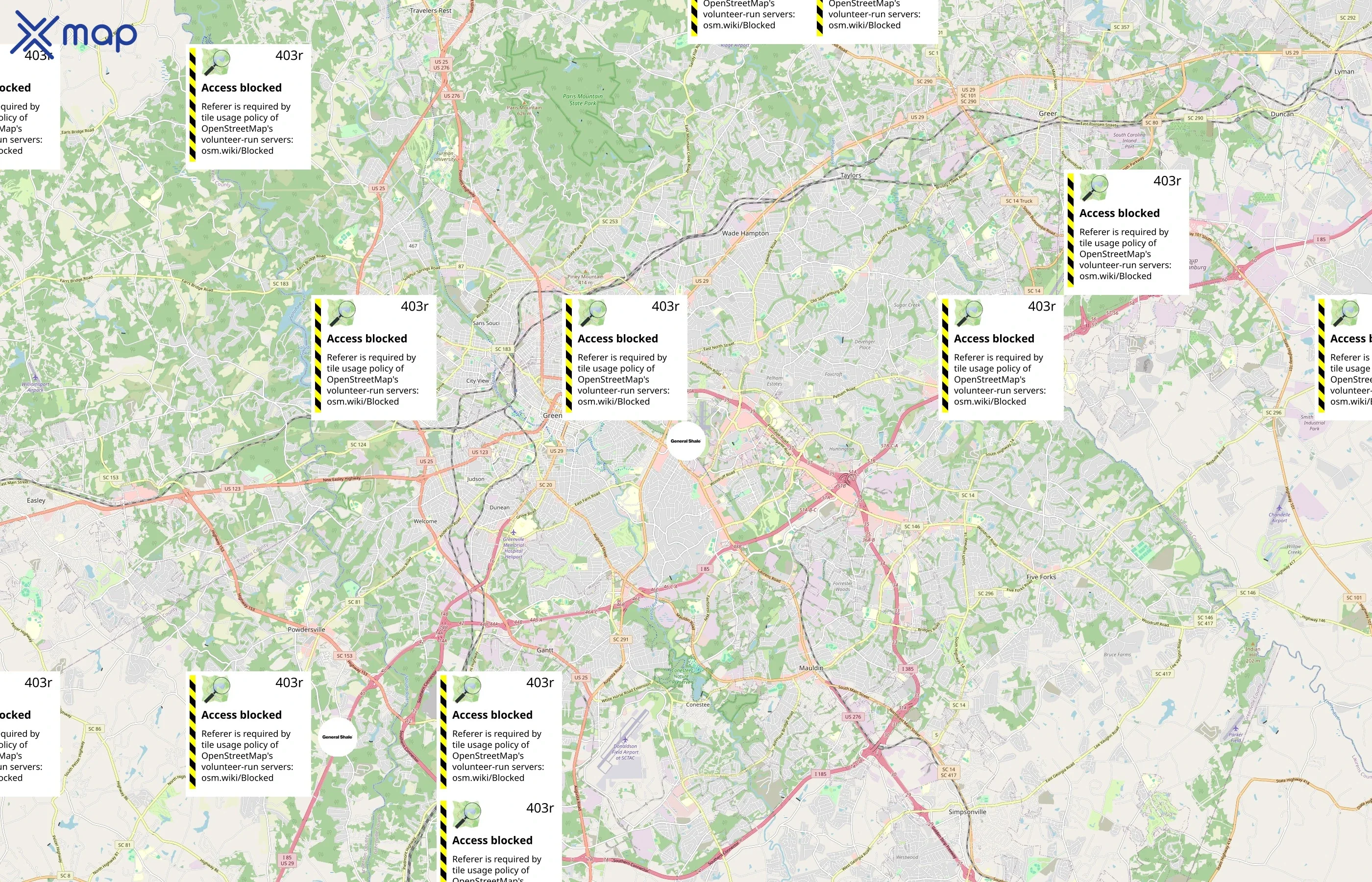 General Shale area coverage