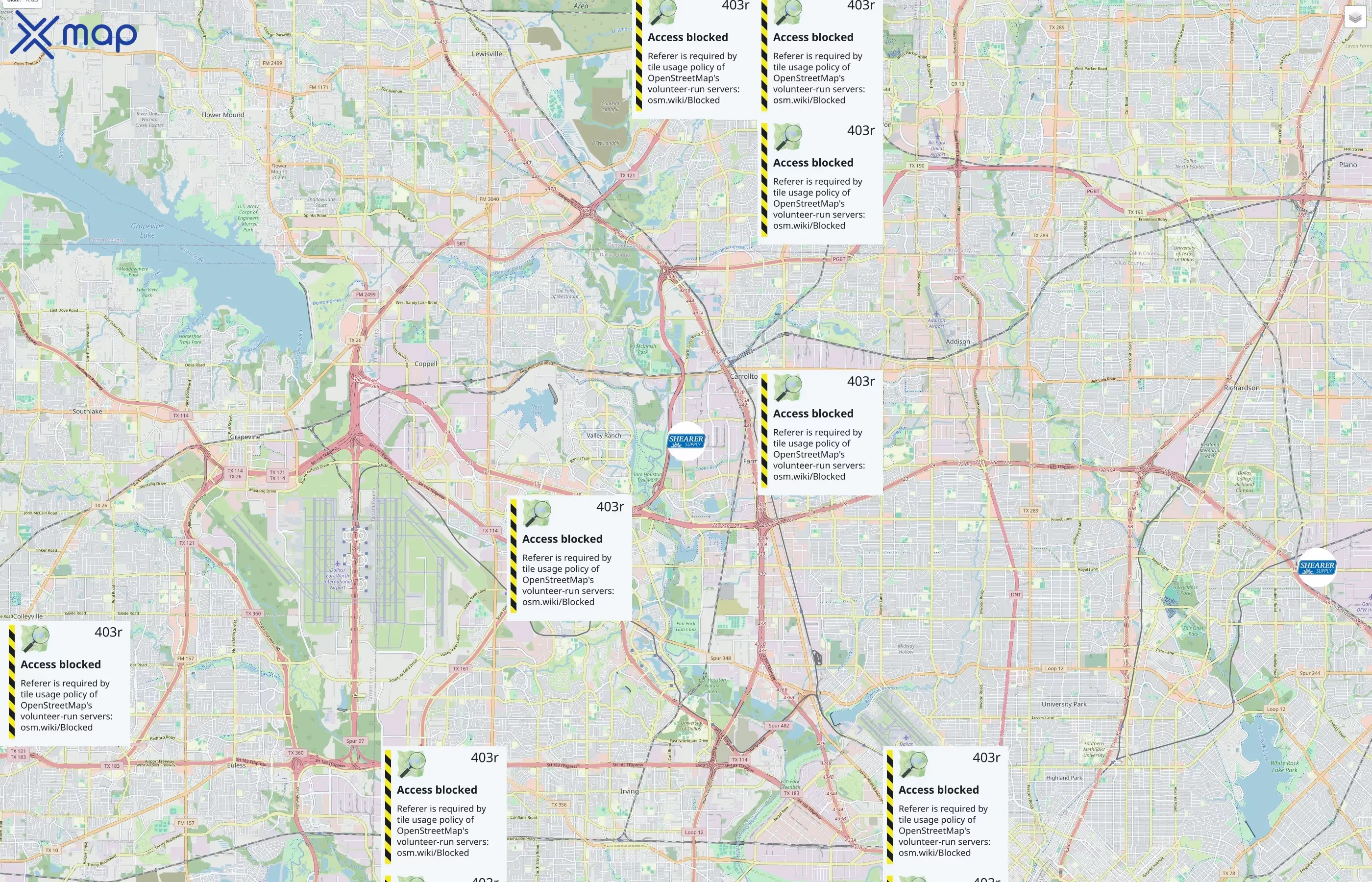 Shearer Supply traffic data