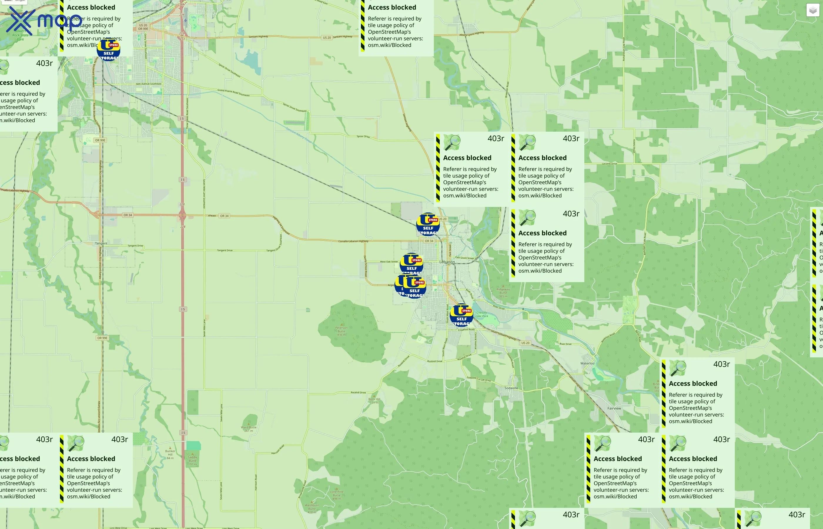U-Store Self Storage traffic data