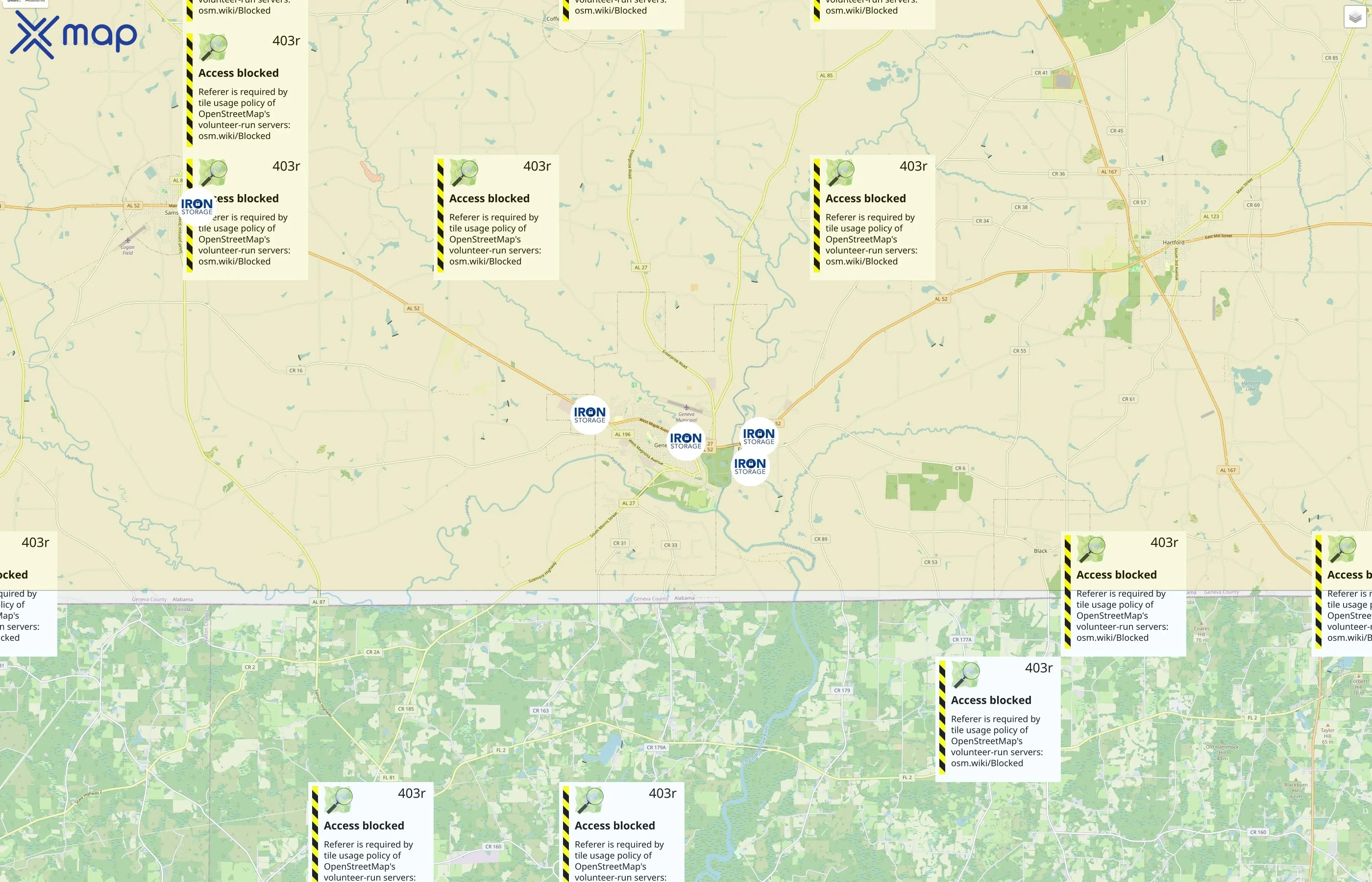 Iron Storage traffic data