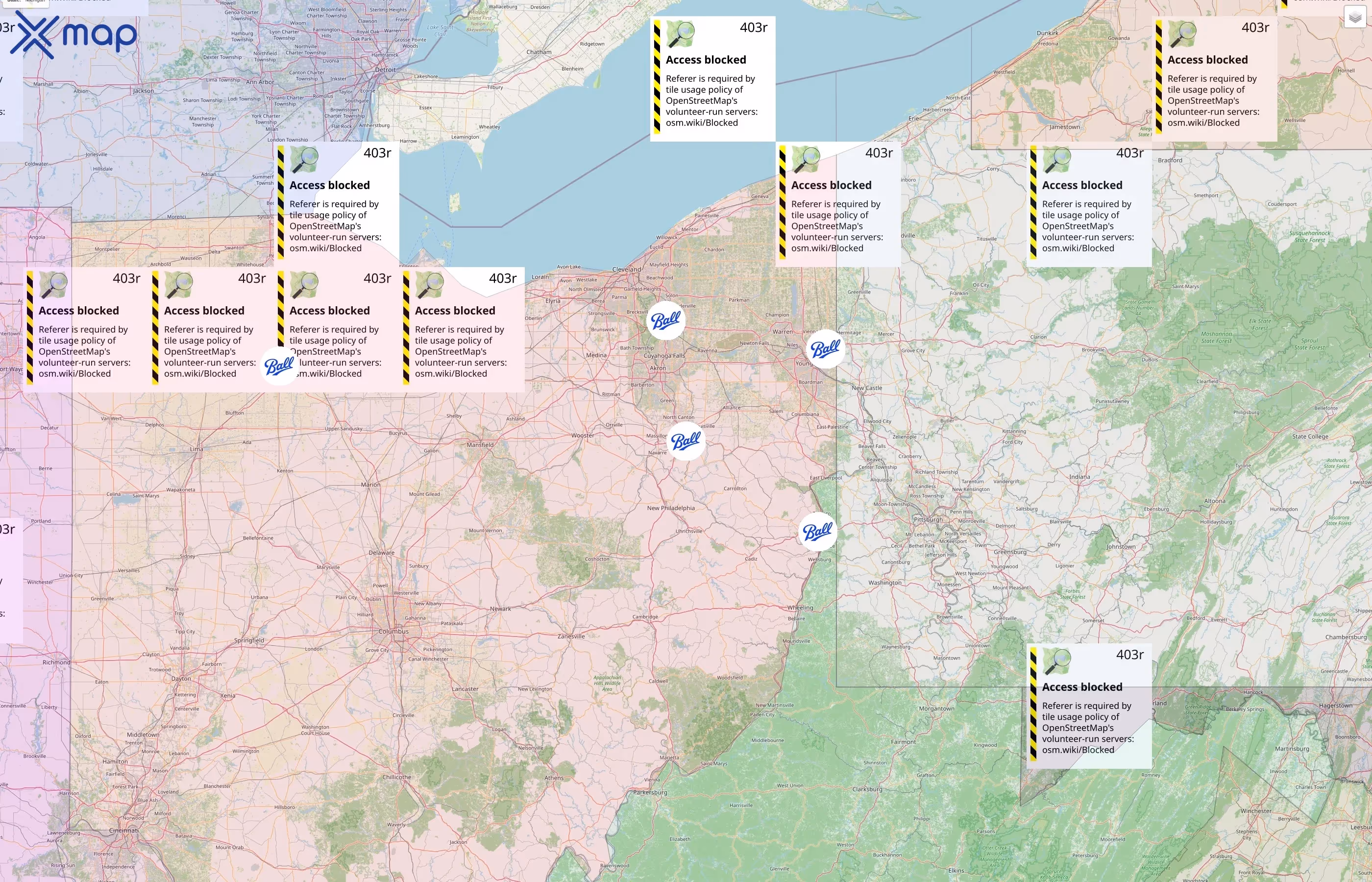 Ball Corporation street hotspots