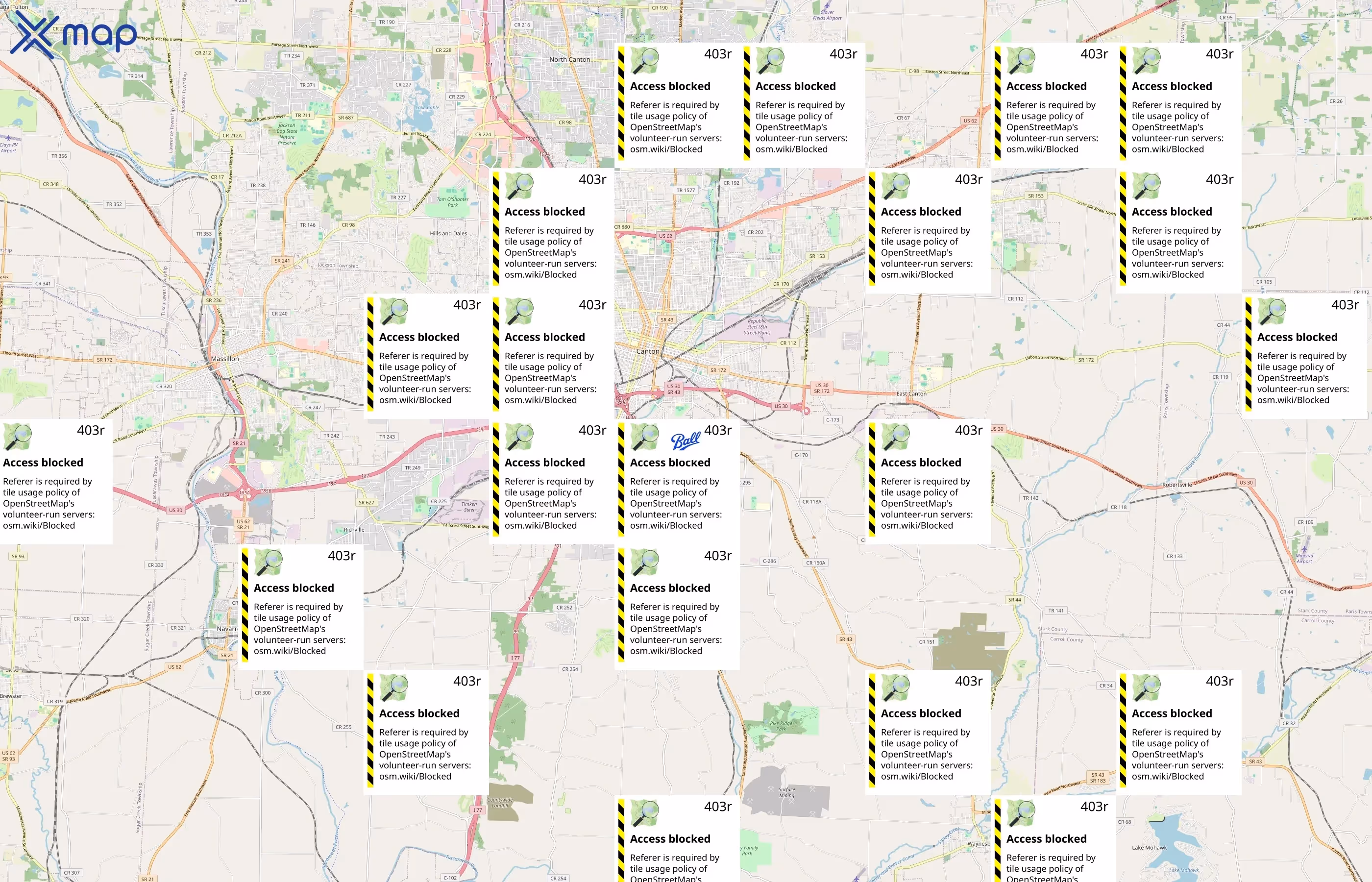 Ball Corporation area coverage