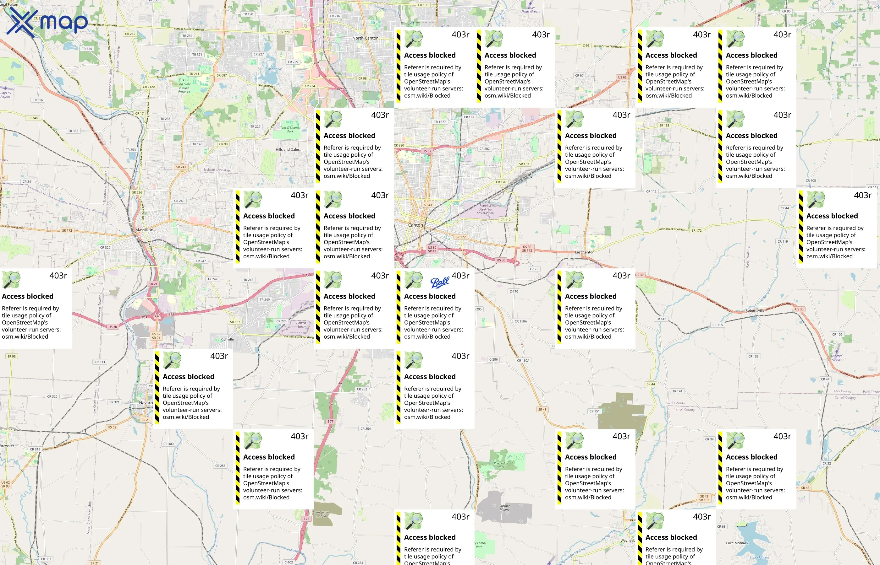 Ball Corporation area coverage