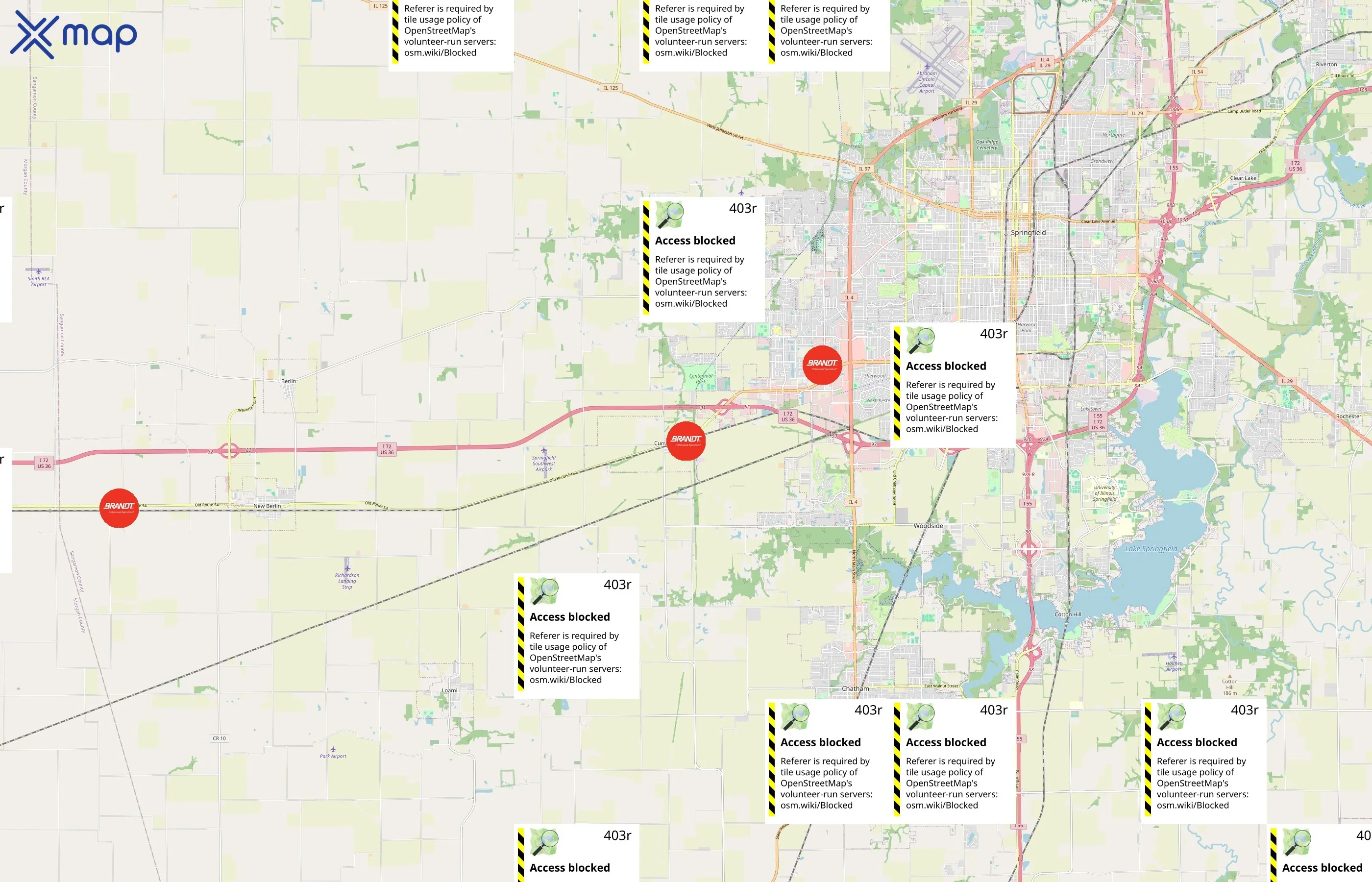 Brandt area coverage