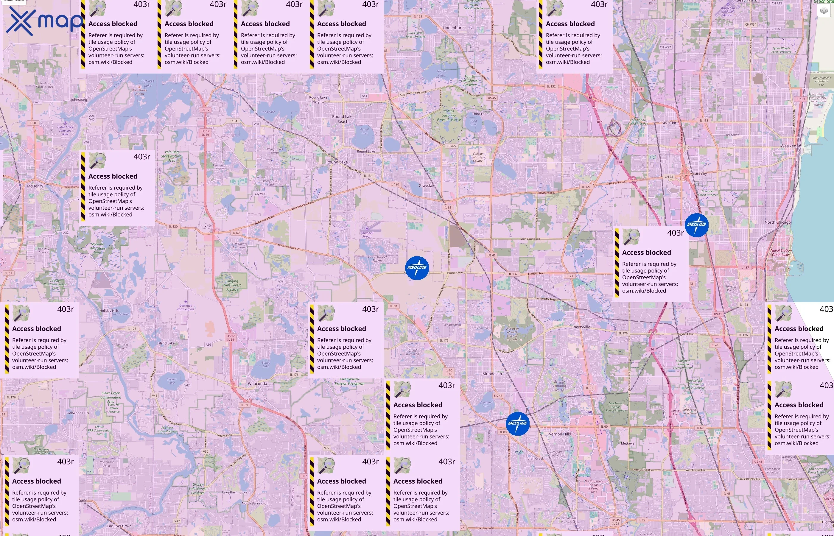Medline Industries traffic data