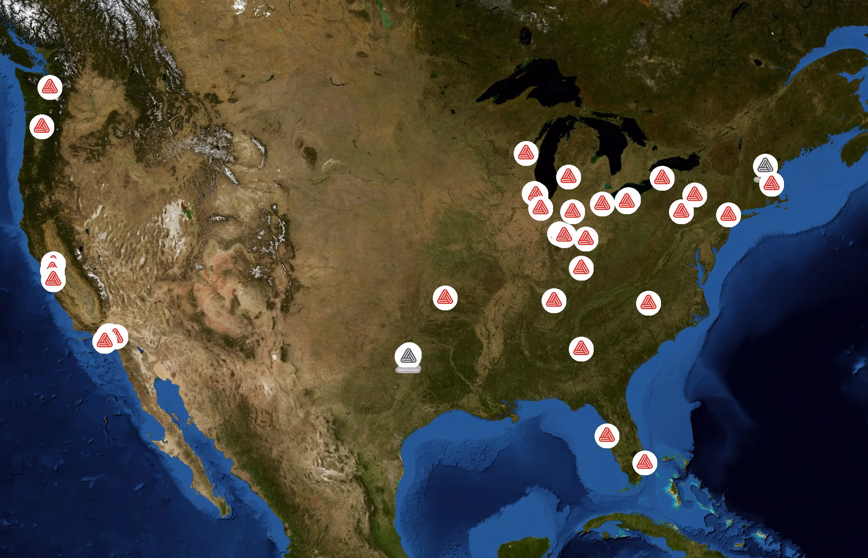 Avery Dennison state distribution