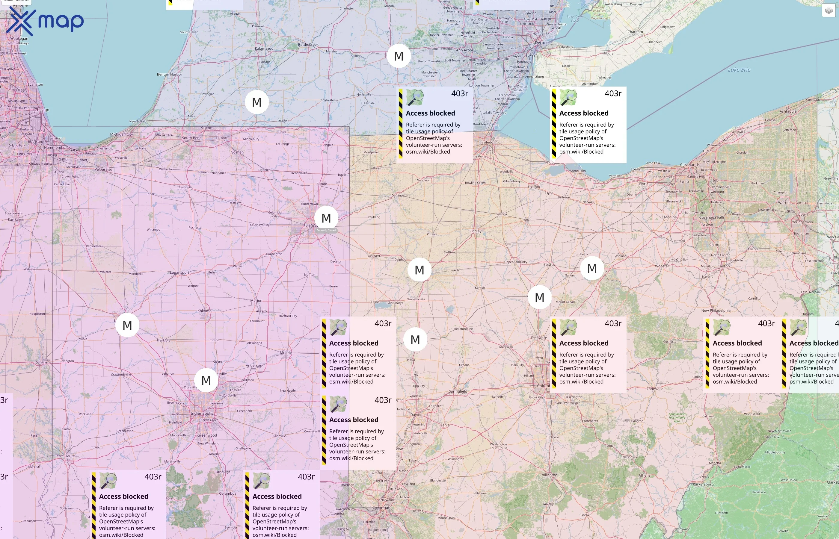 Menards Self Storage street hotspots