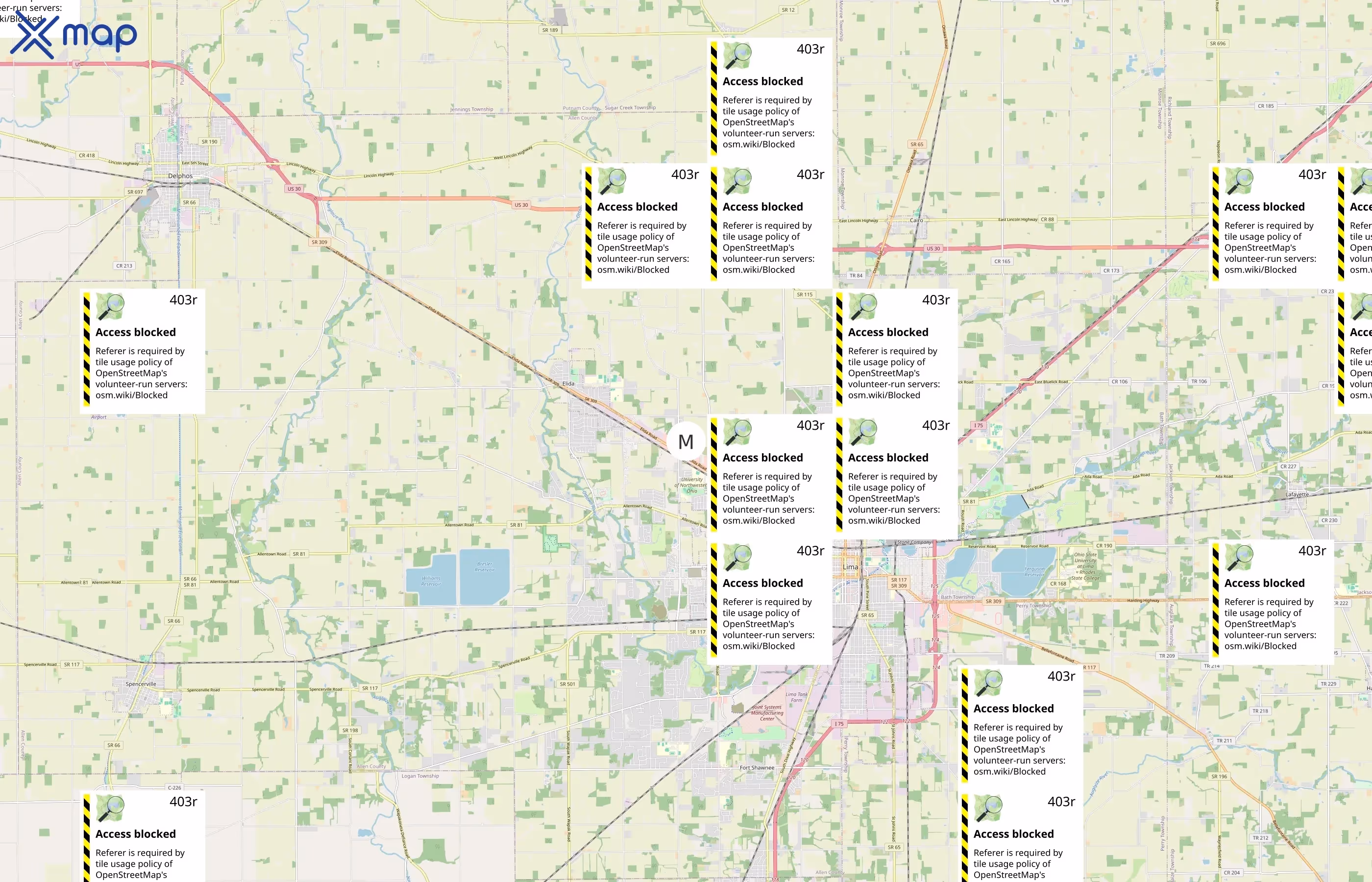 Menards Self Storage area coverage