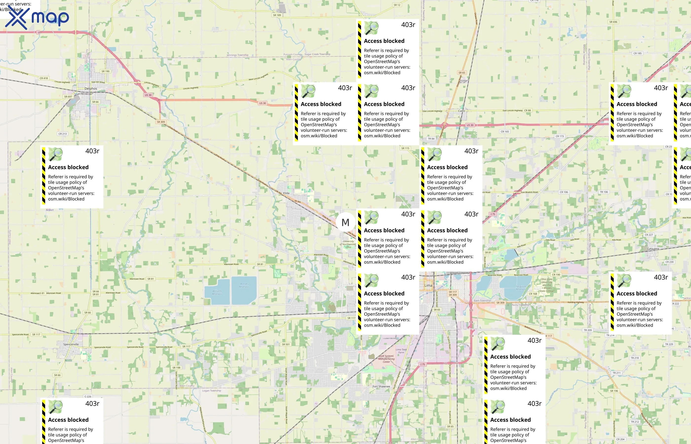 Menards Self Storage area coverage