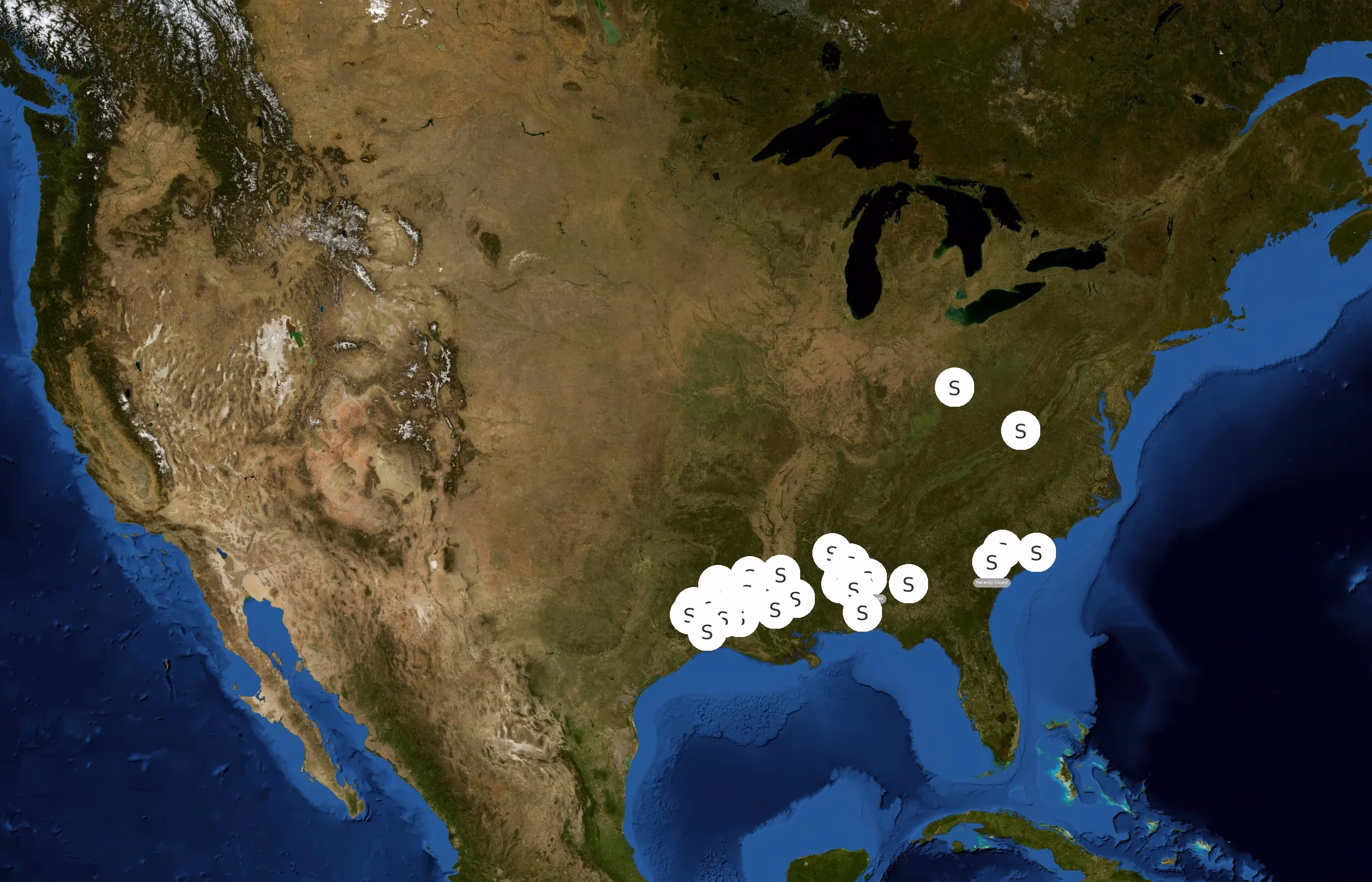 Southern Loggers Cooperative state distribution