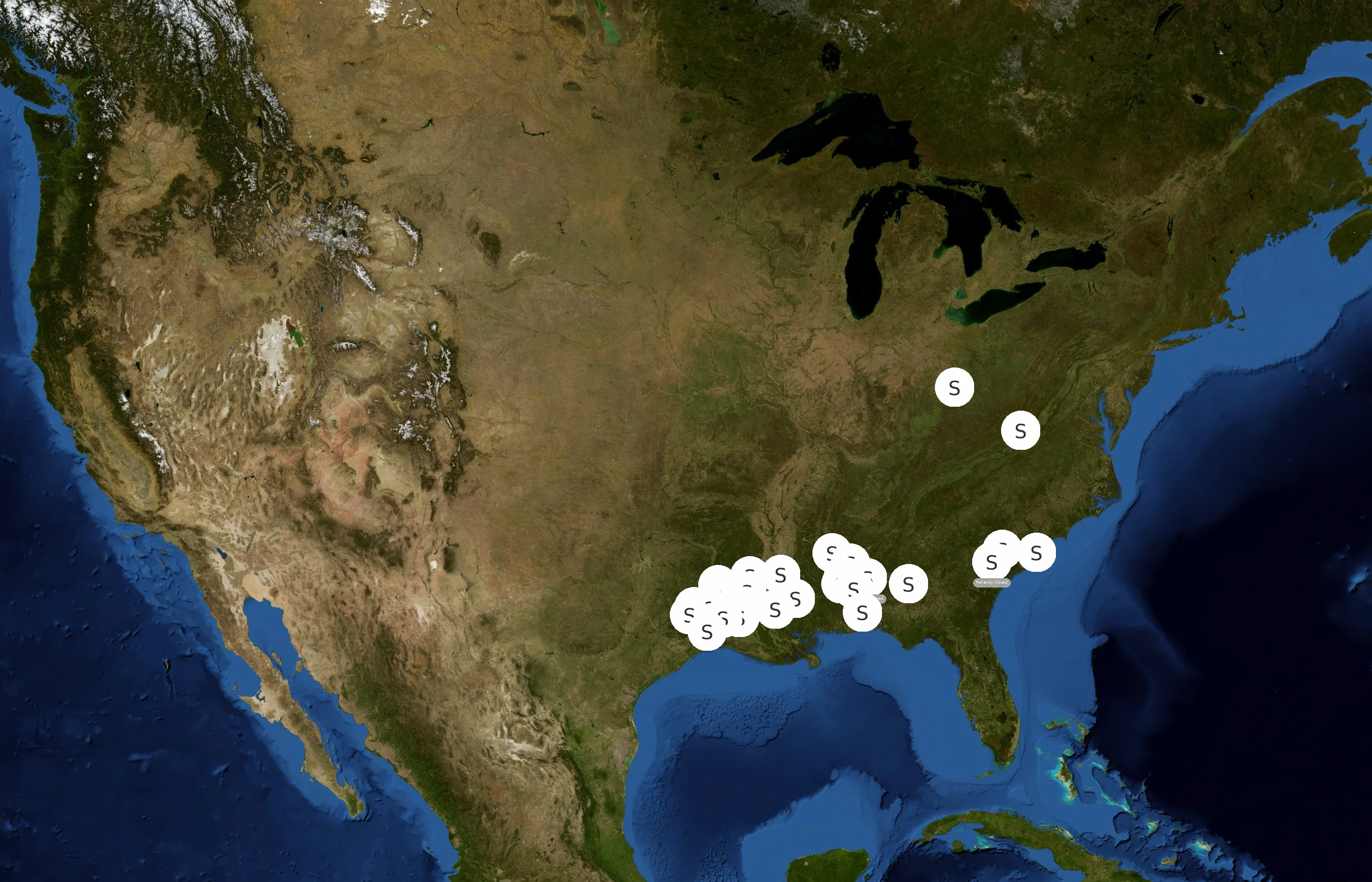 Southern Loggers Cooperative state distribution