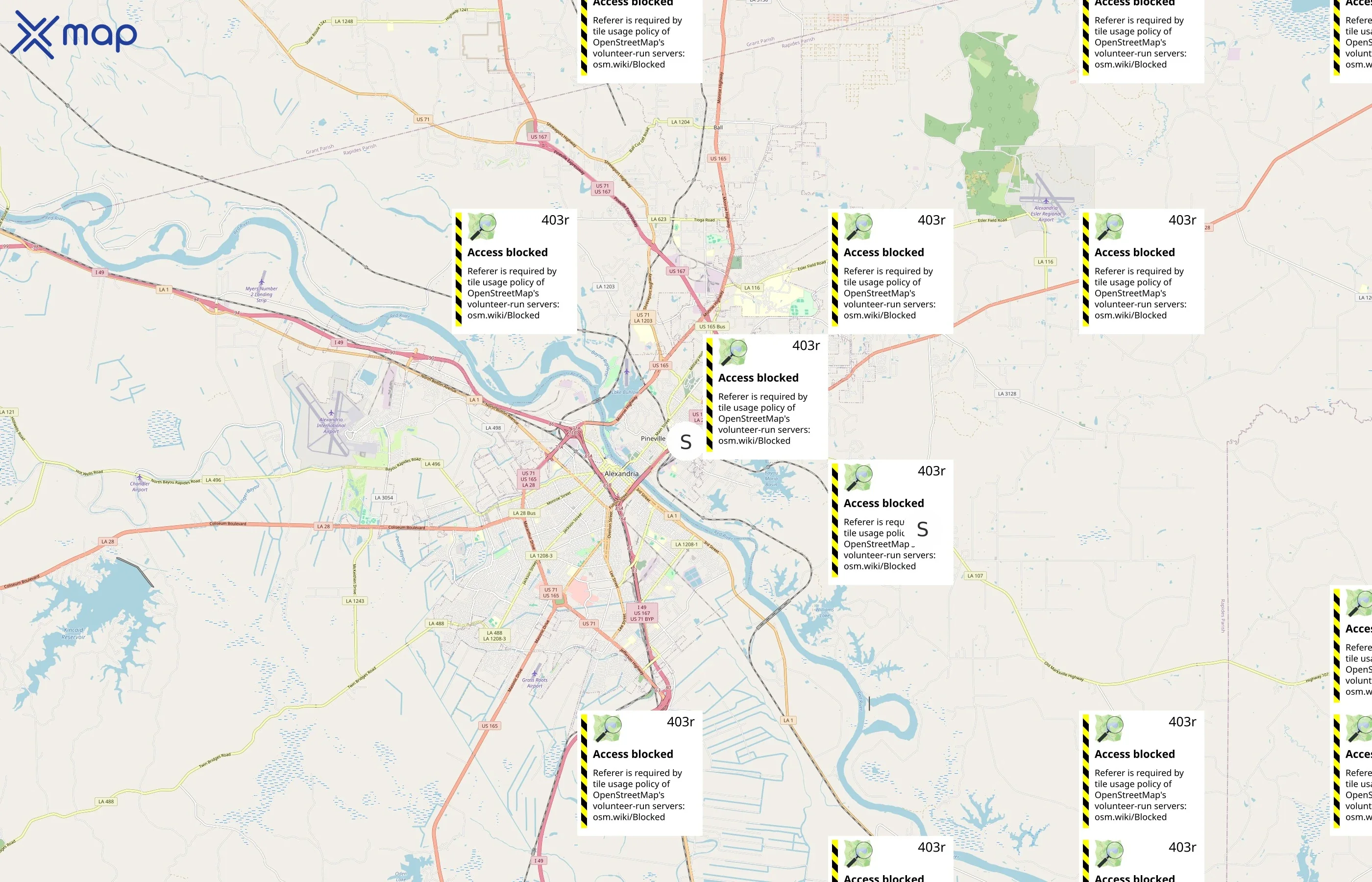 Southern Loggers Cooperative area coverage