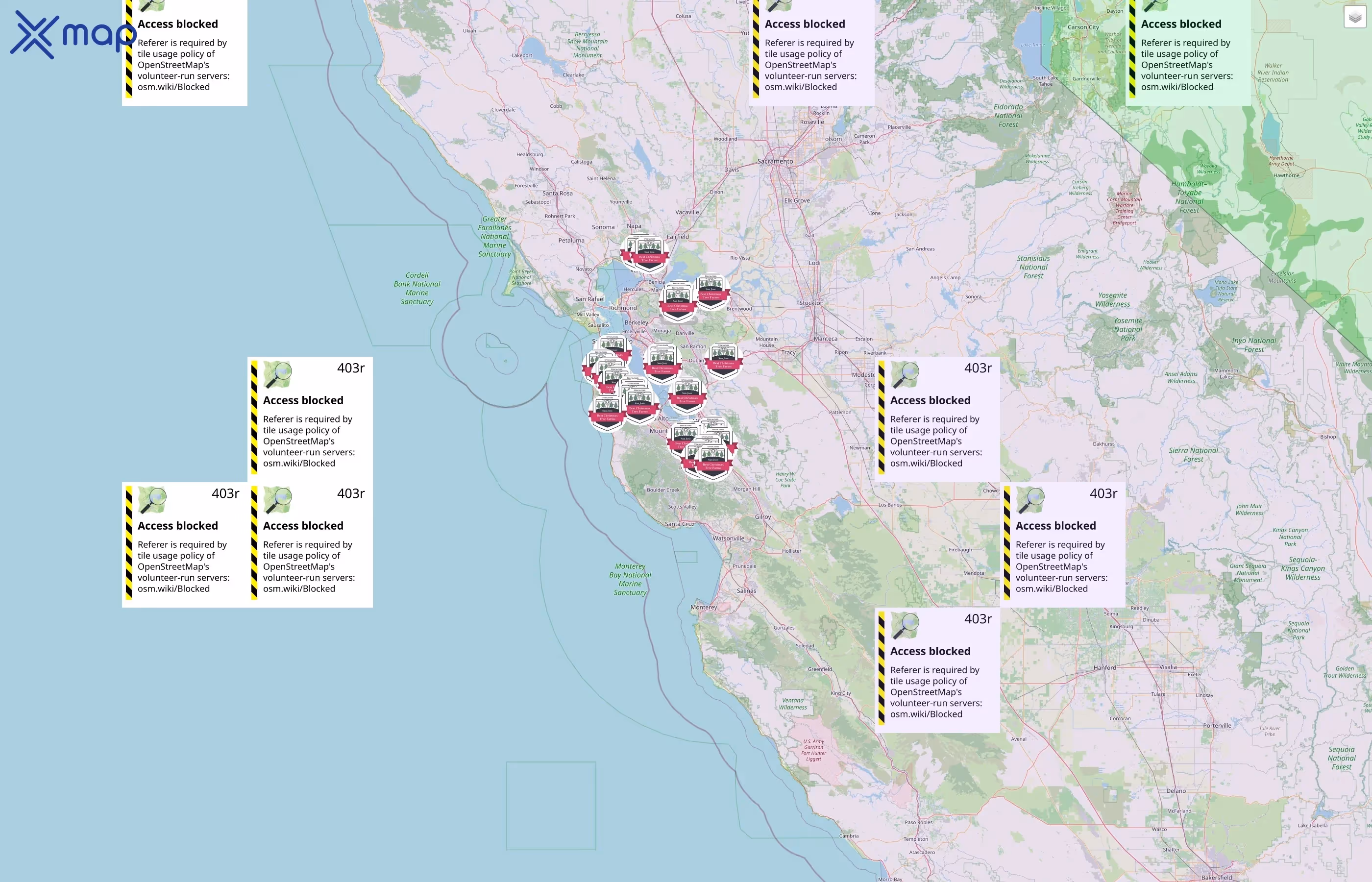 ABC Tree Farms street hotspots