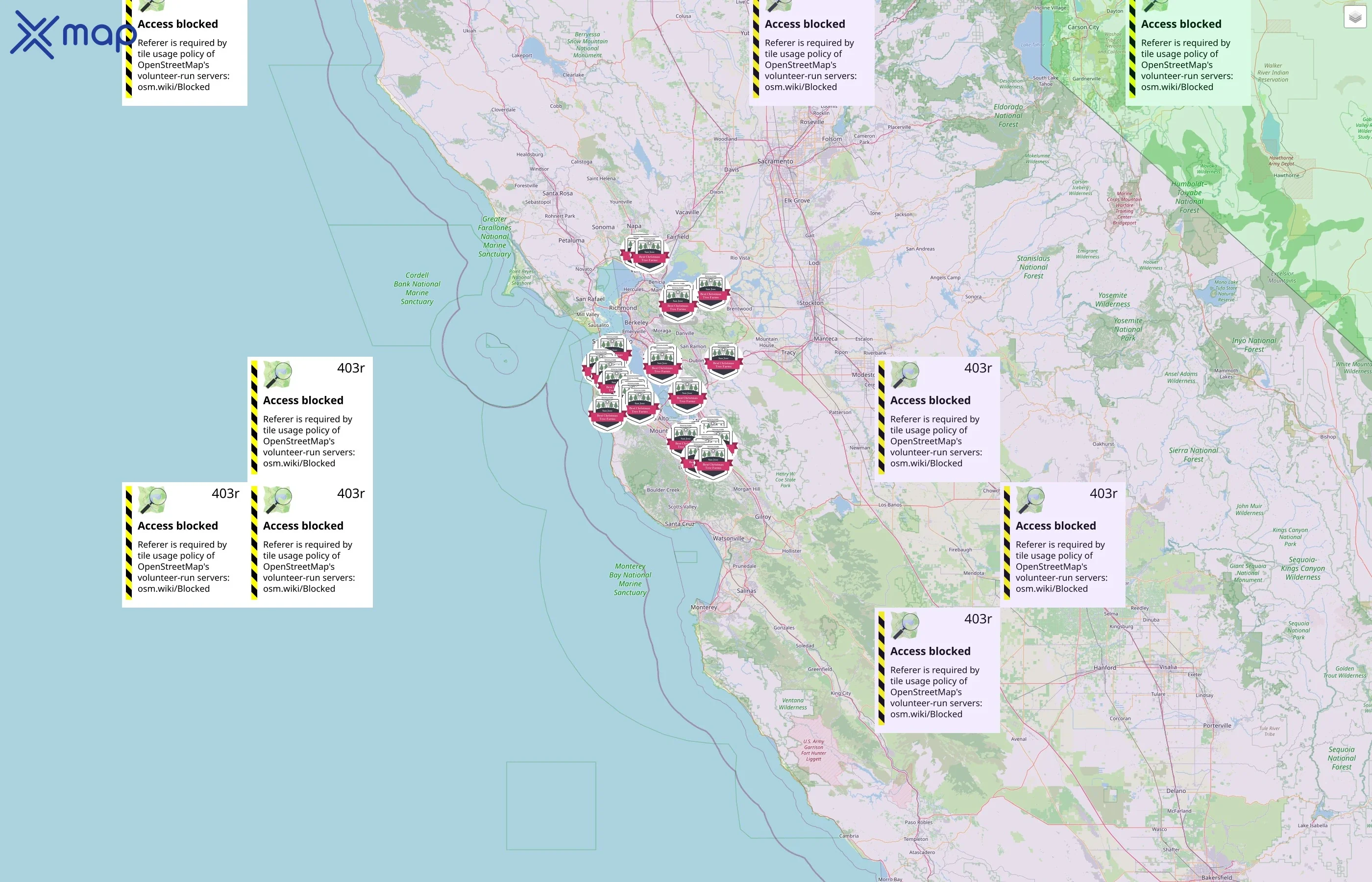 ABC Tree Farms street hotspots