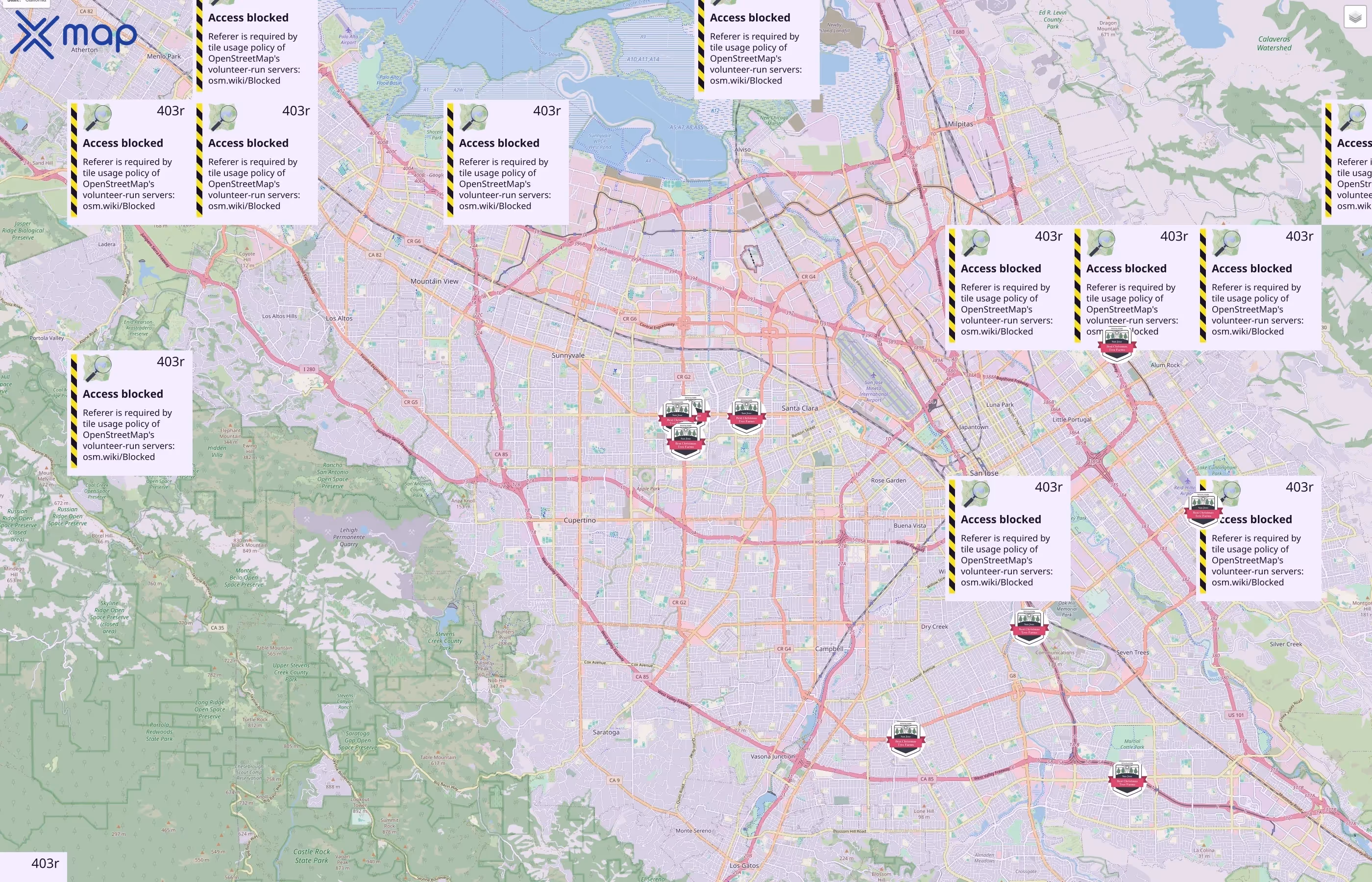 ABC Tree Farms traffic data