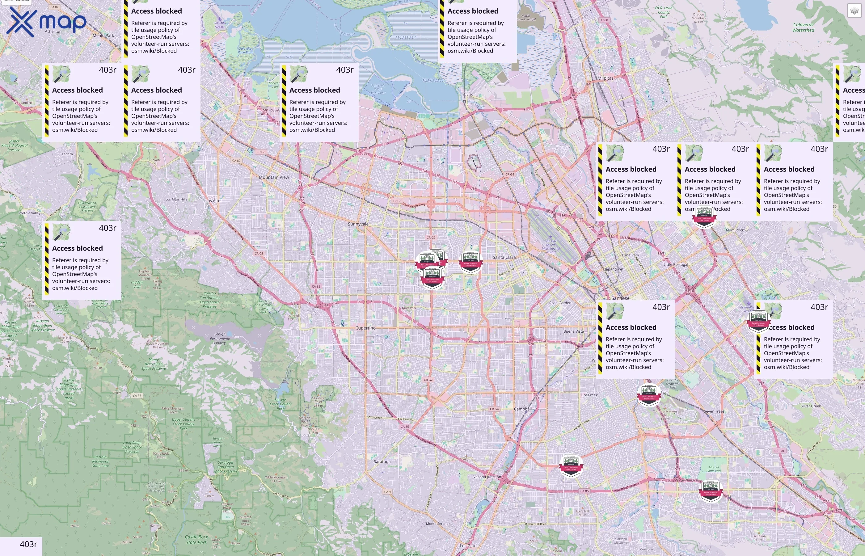 ABC Tree Farms traffic data
