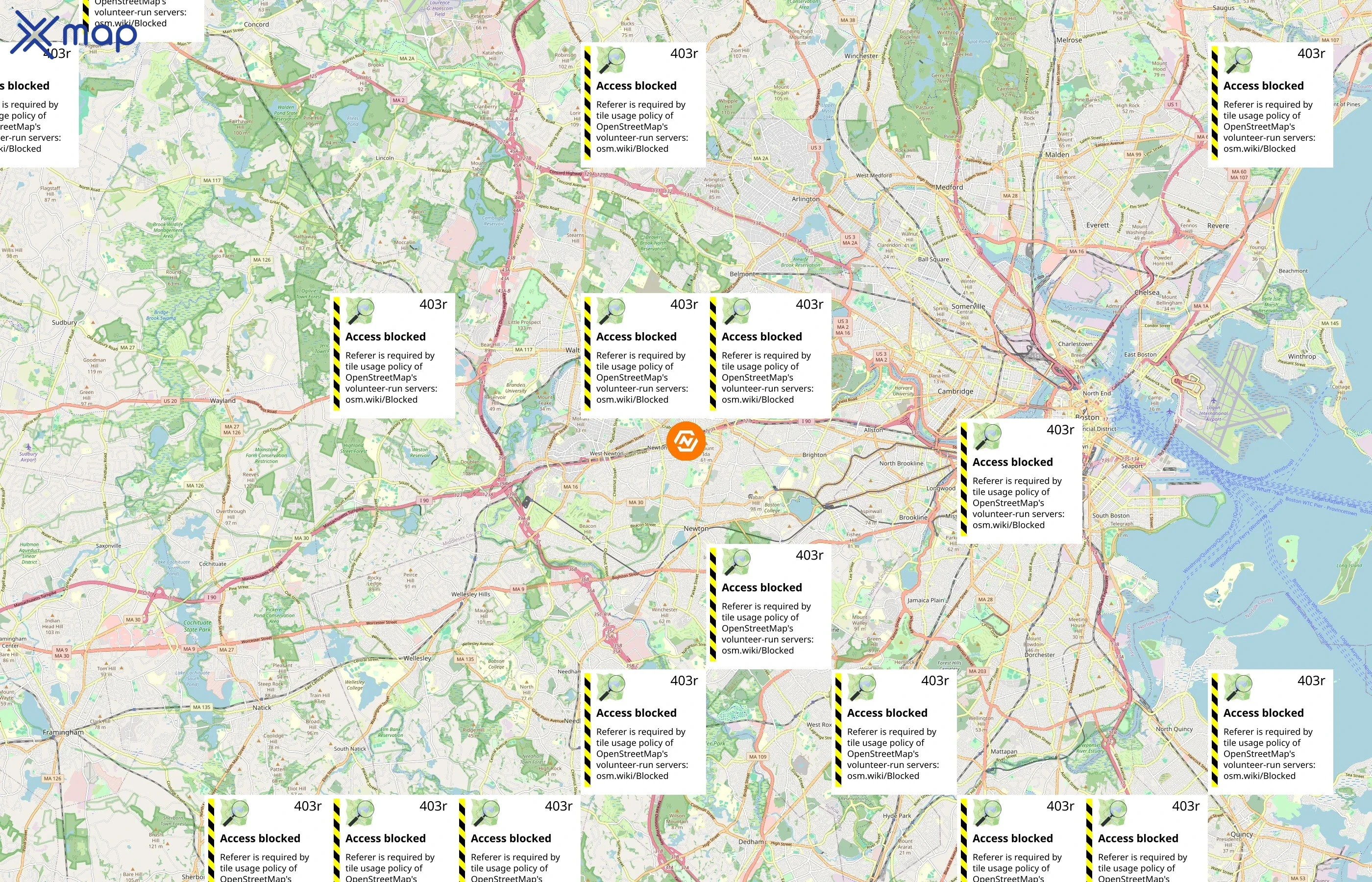 NEFCO area coverage