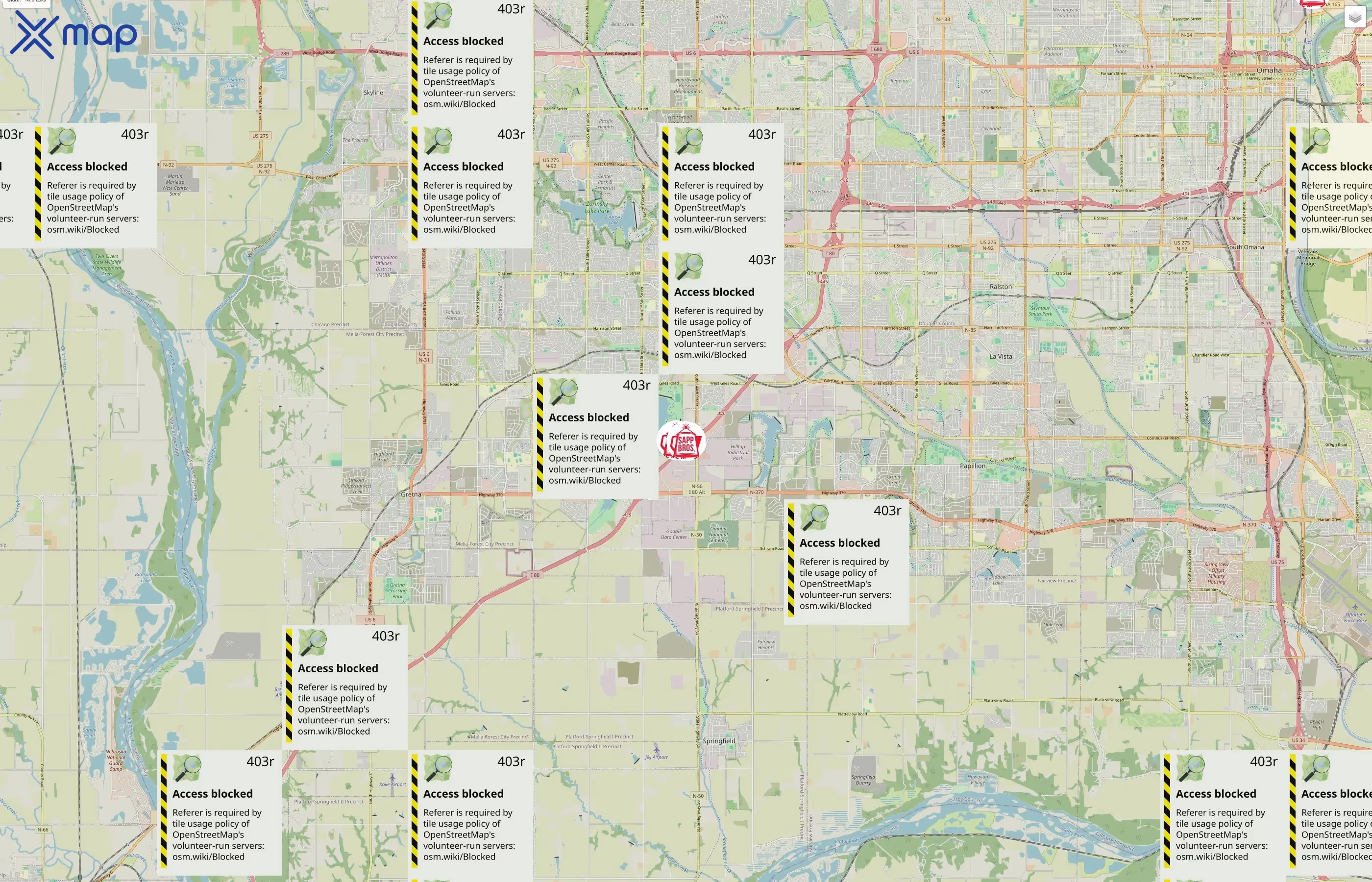 Sapp Bros. traffic data