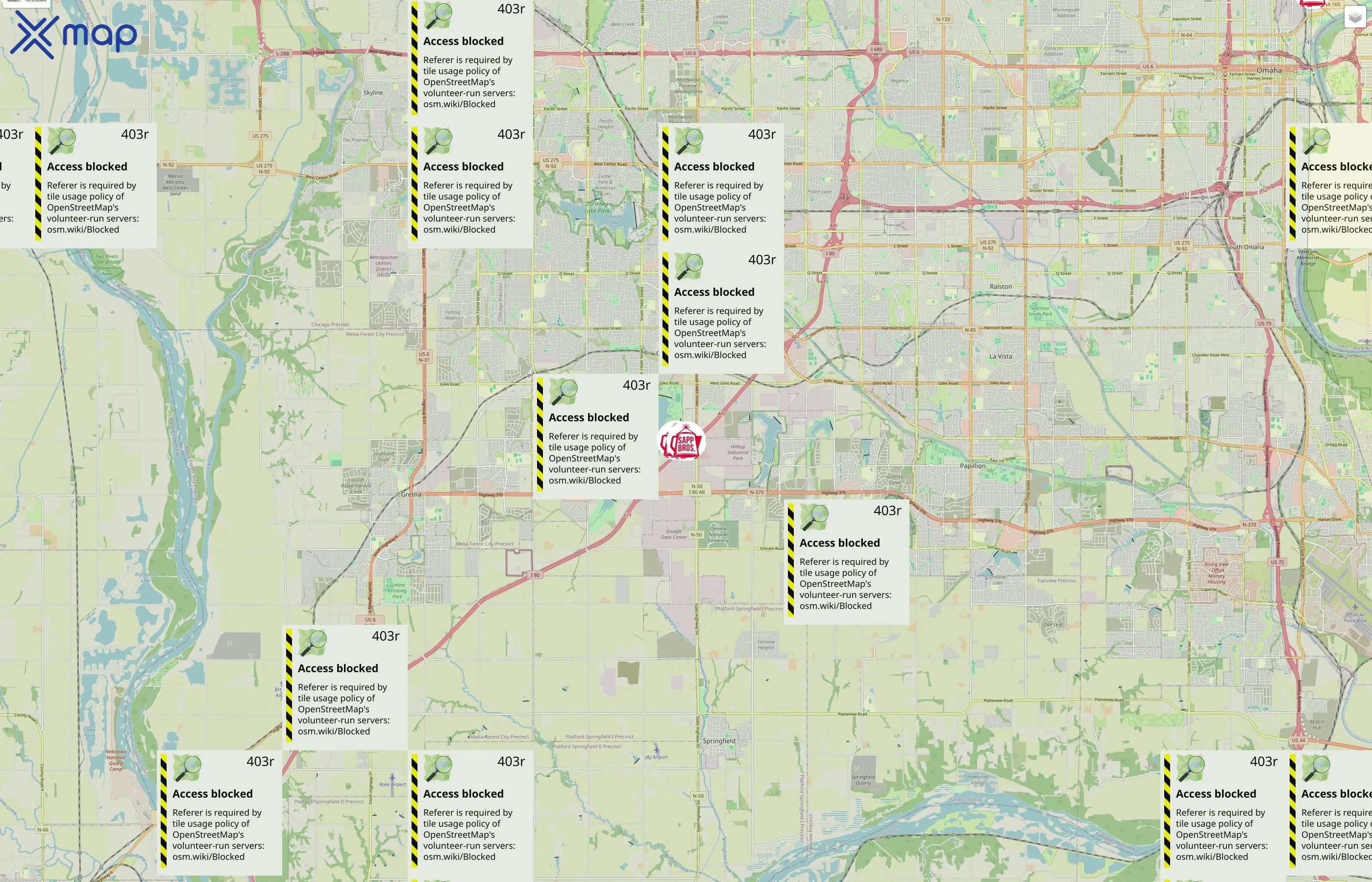 Sapp Bros. traffic data