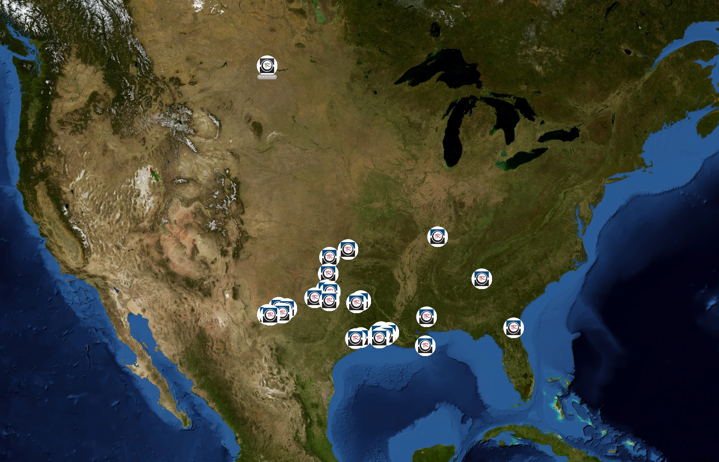 Targa Resources state distribution