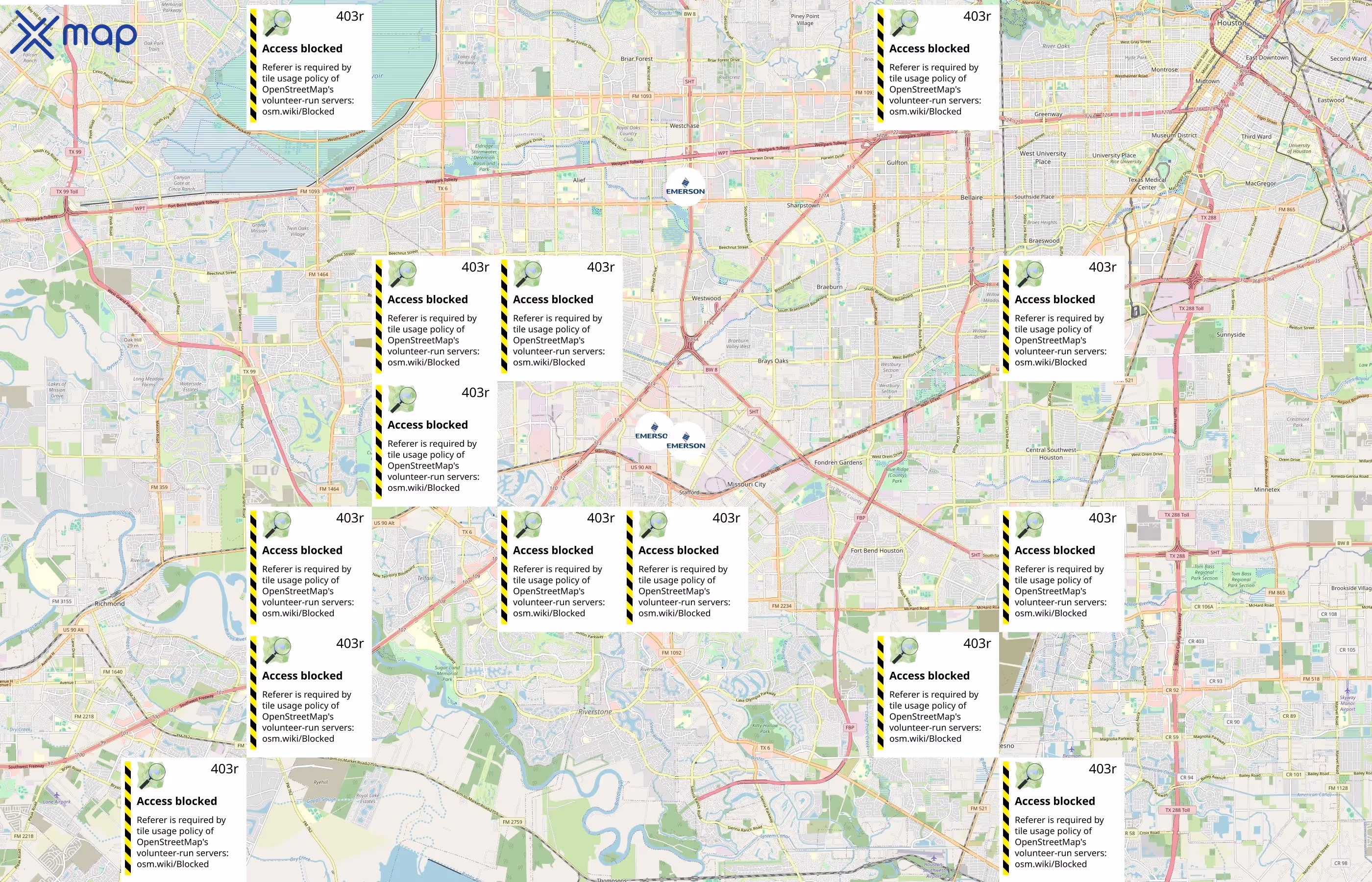 Emerson area coverage