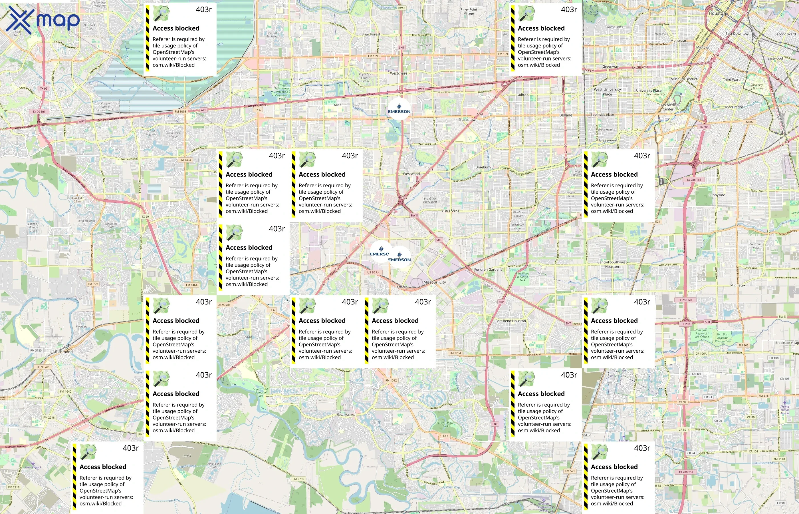 Emerson area coverage