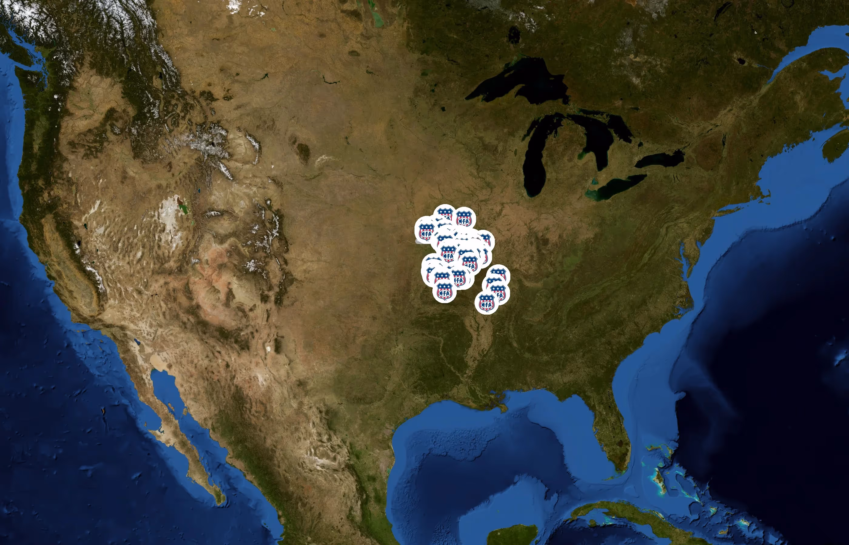 MFA Inc state distribution