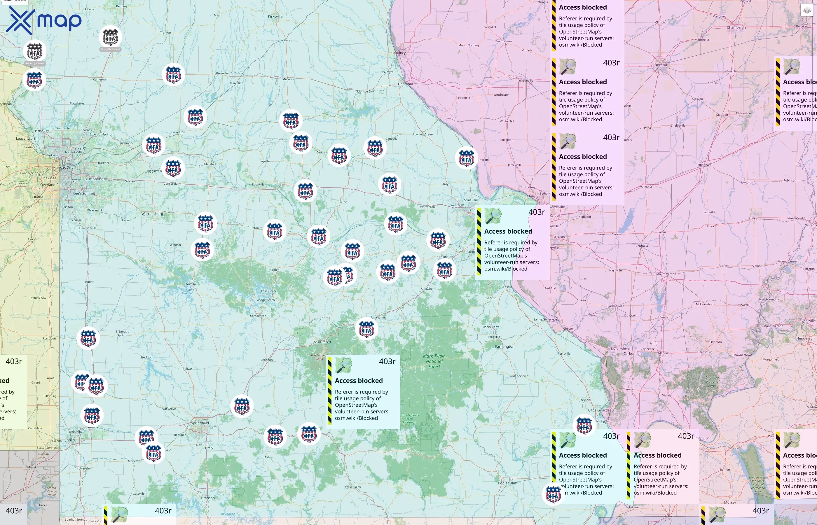 MFA Inc street hotspots
