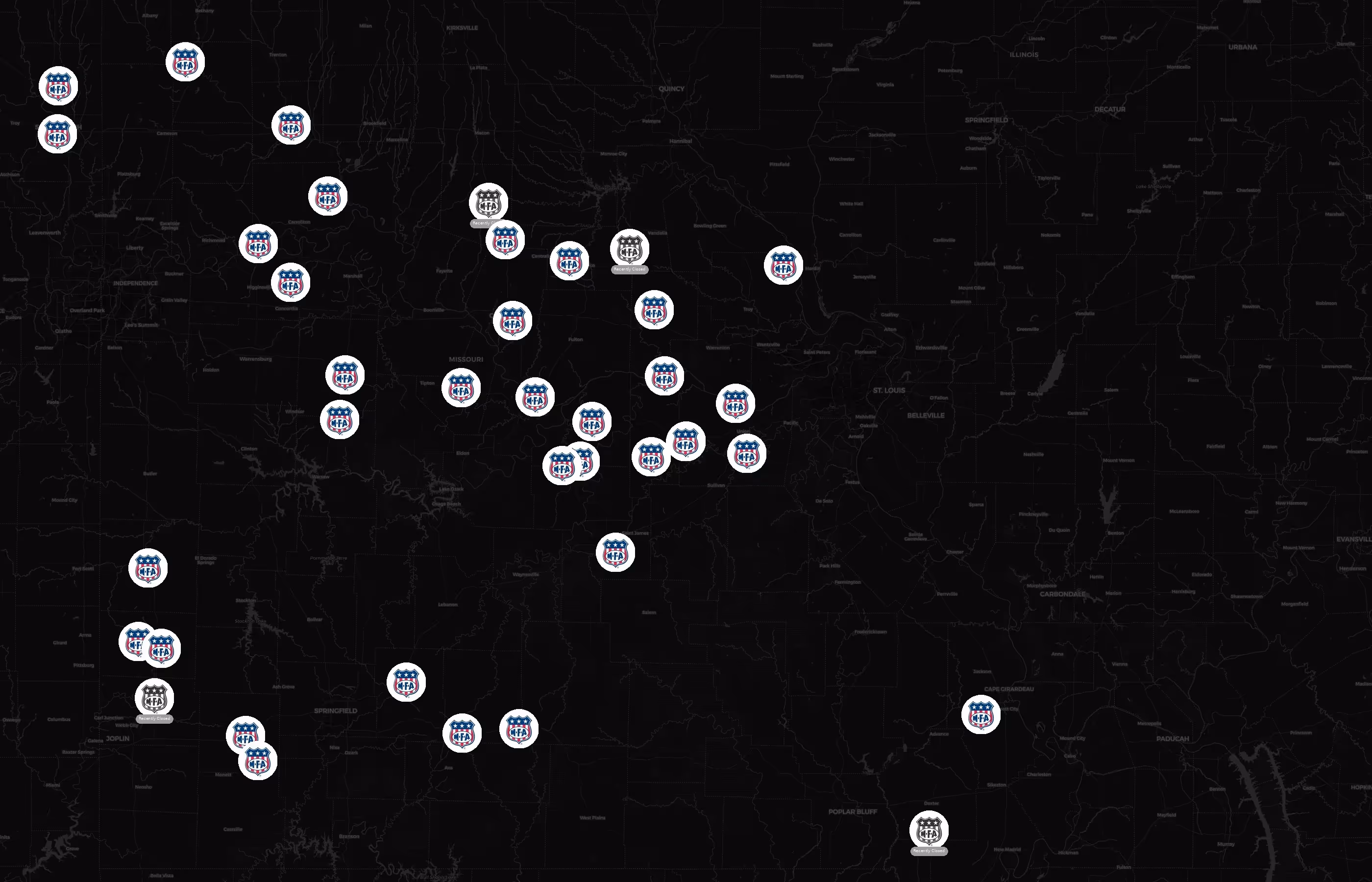 MFA Inc city distribution