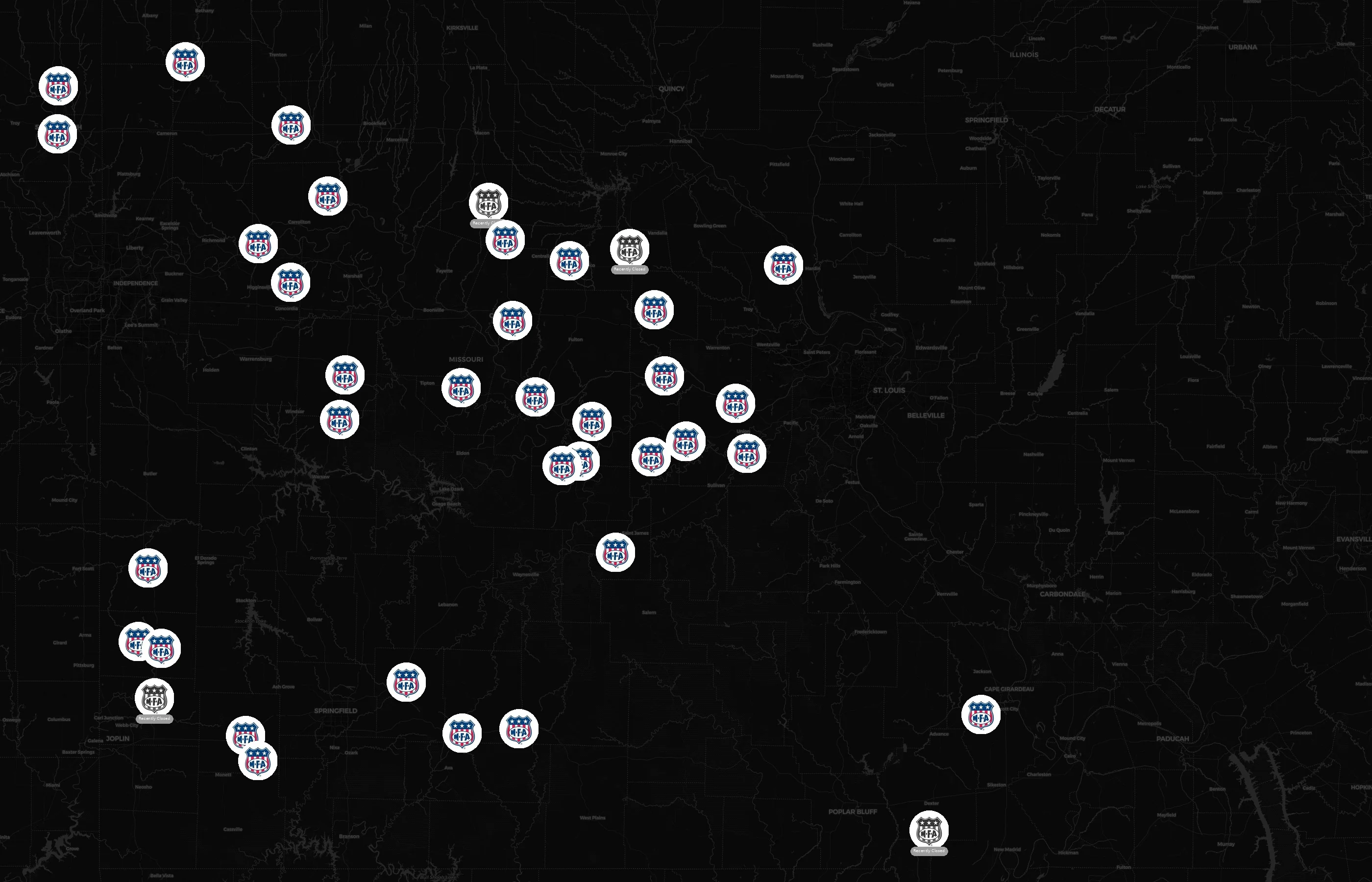 MFA Inc city distribution