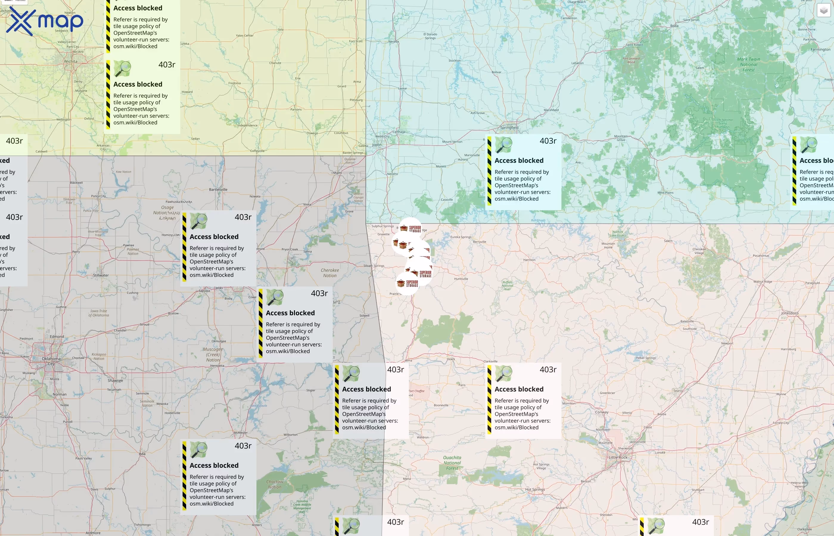 Superior Storage street hotspots