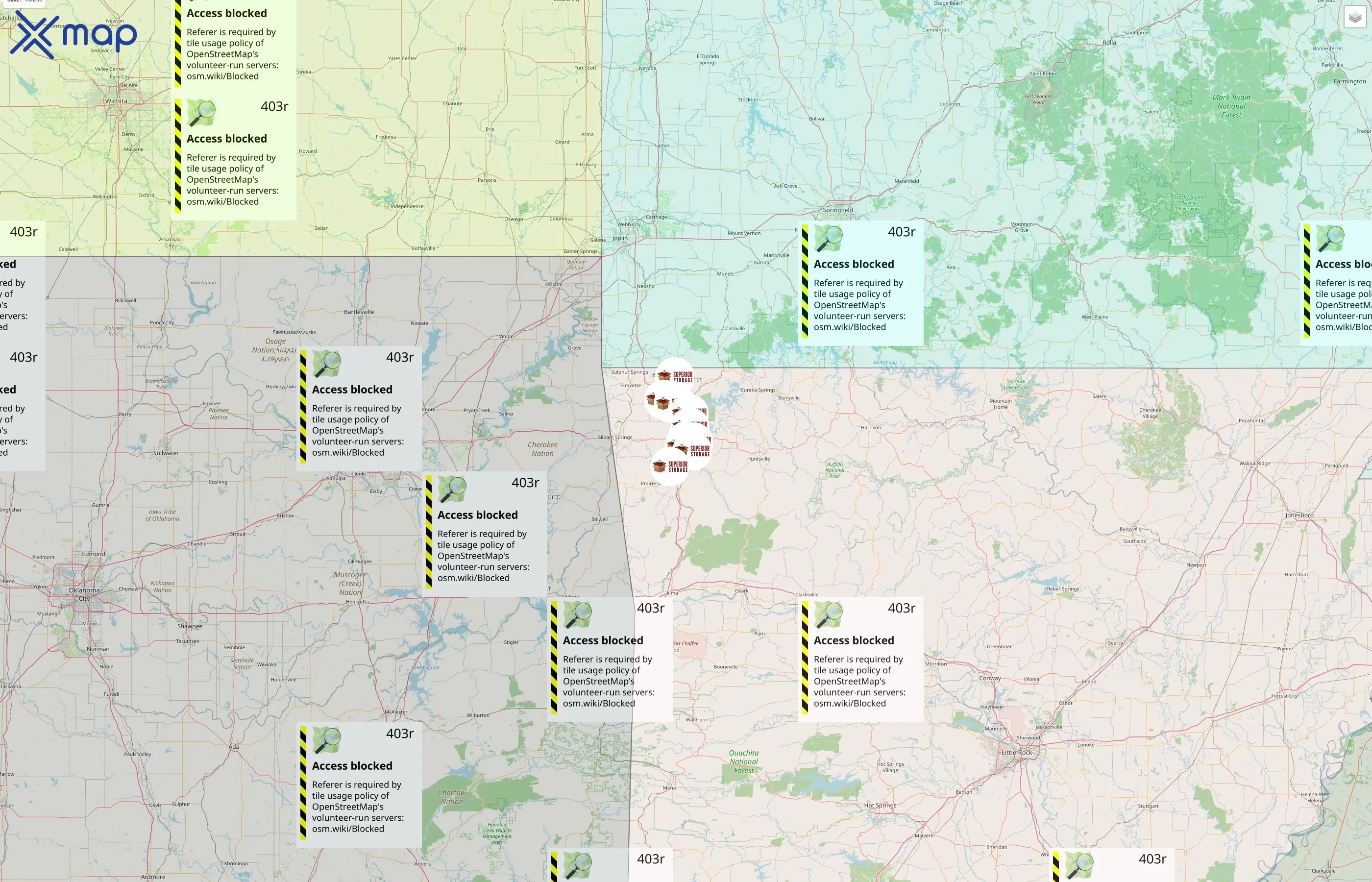 Superior Storage street hotspots