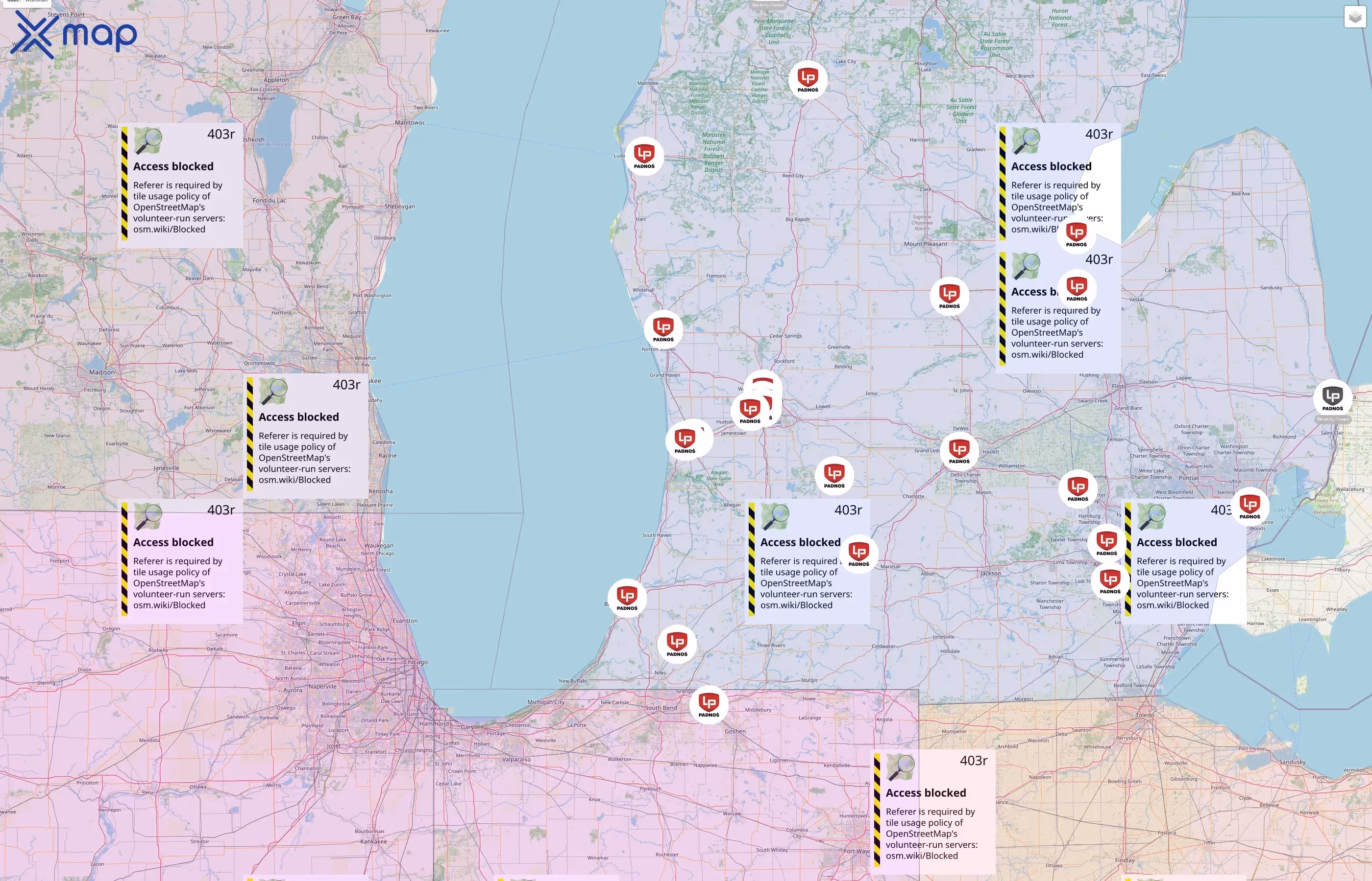 PADNOS street hotspots