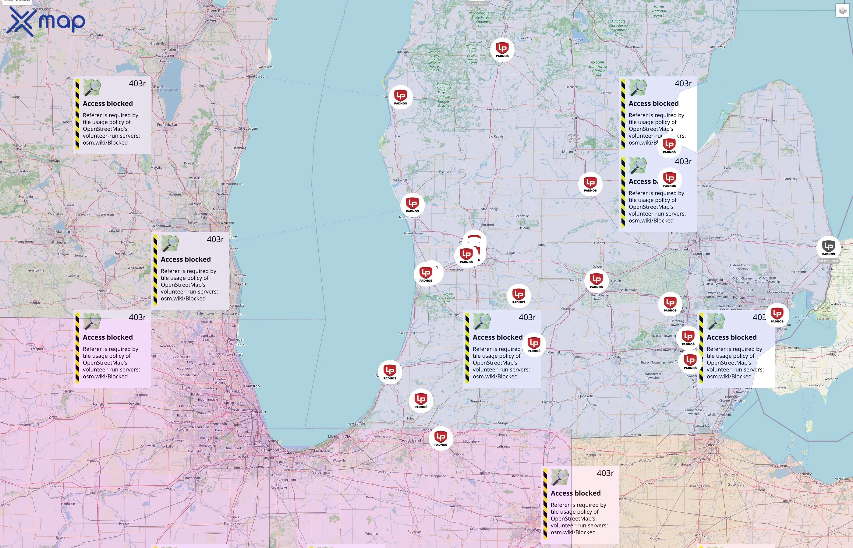 PADNOS street hotspots