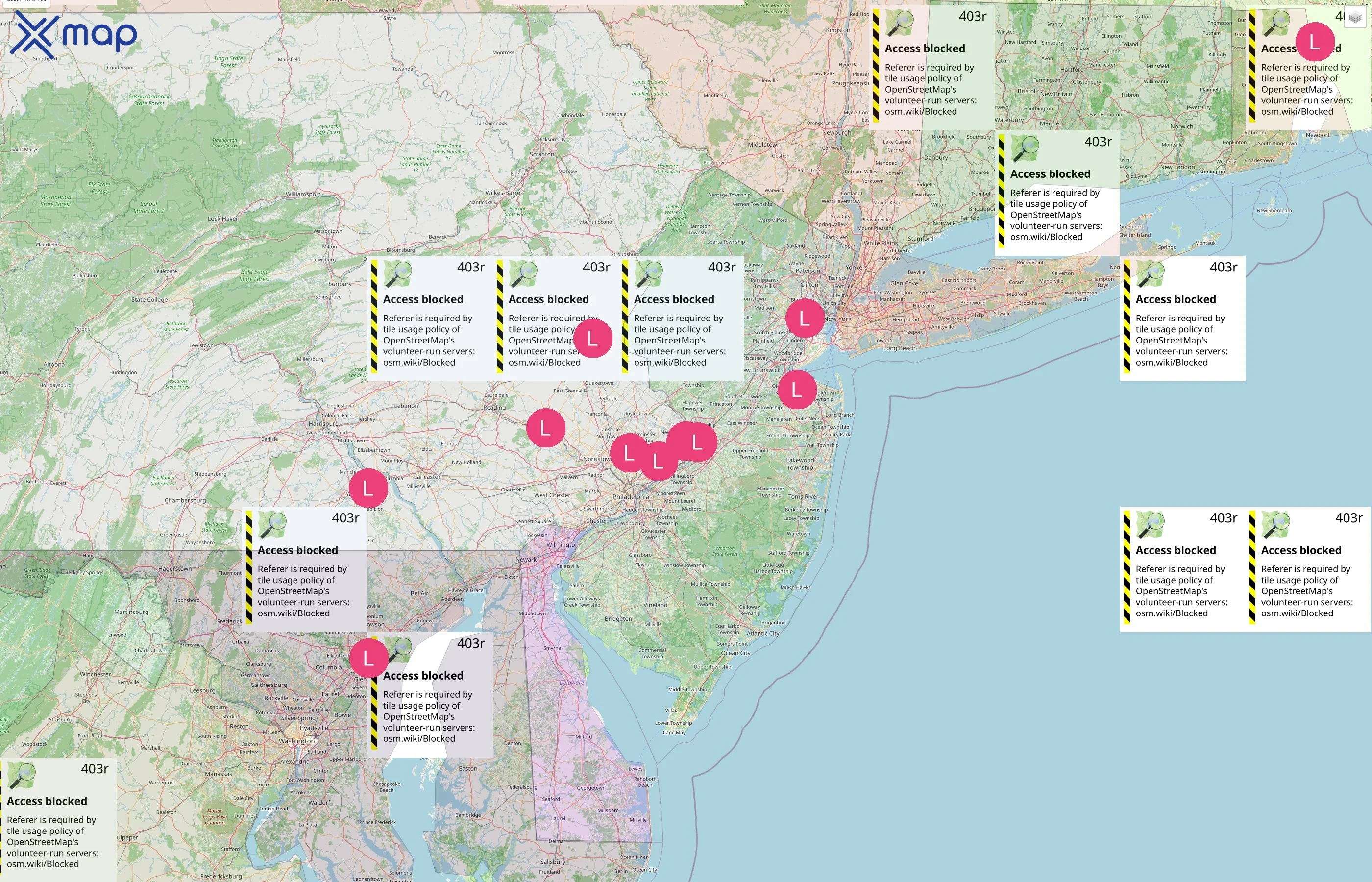 Metals USA street hotspots