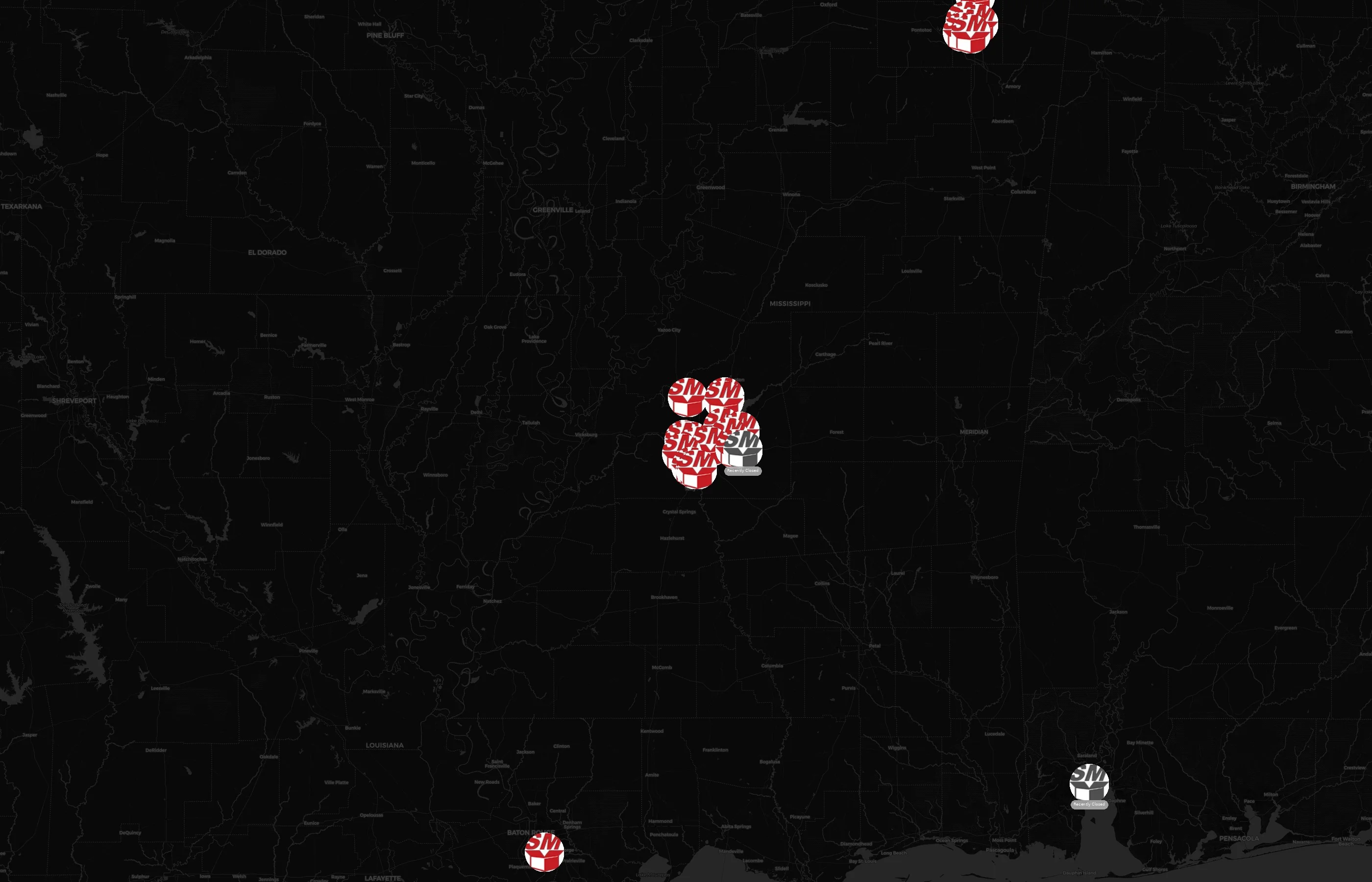 StorageMax city distribution