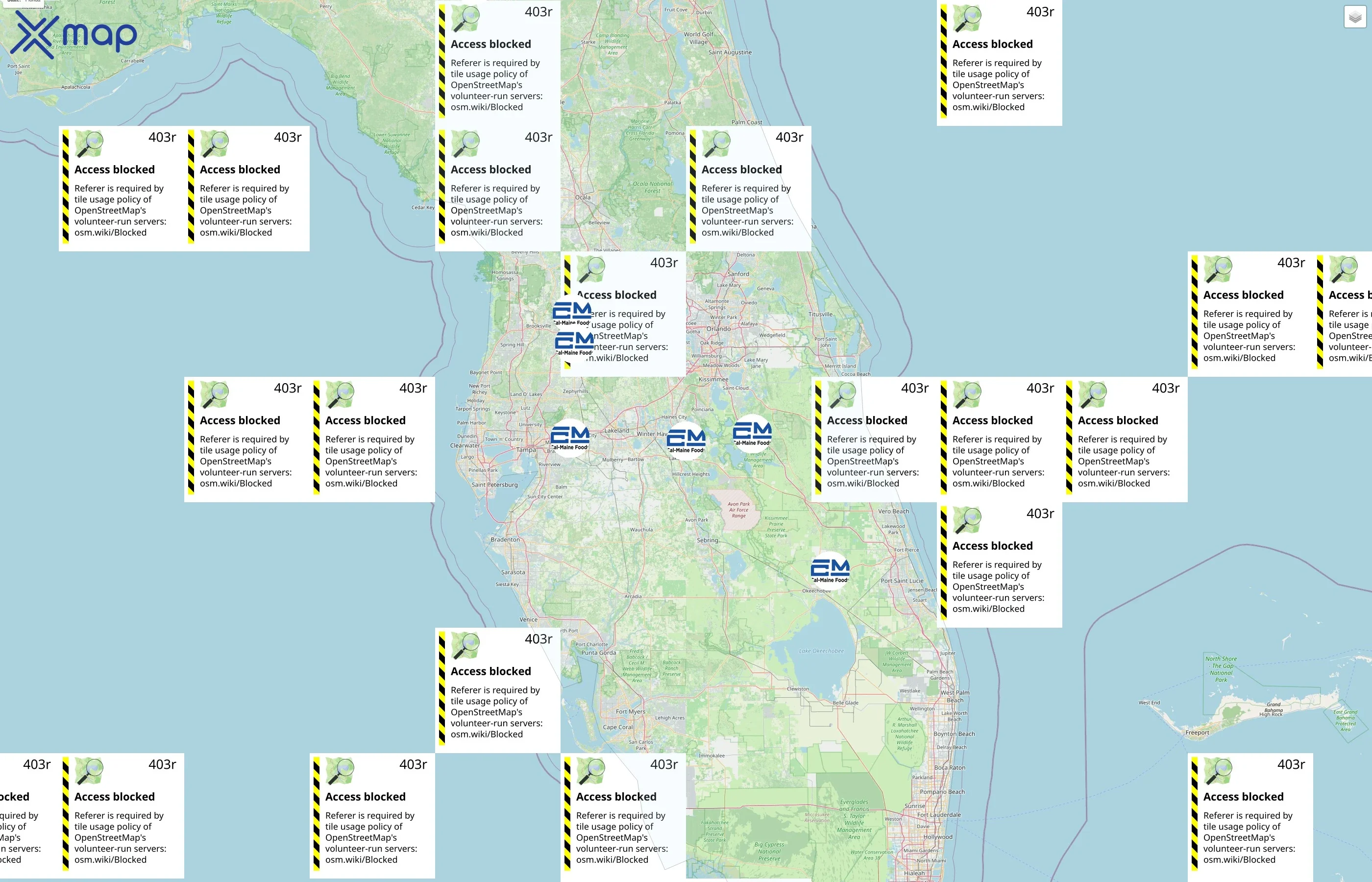 Cal-Maine Foods street hotspots